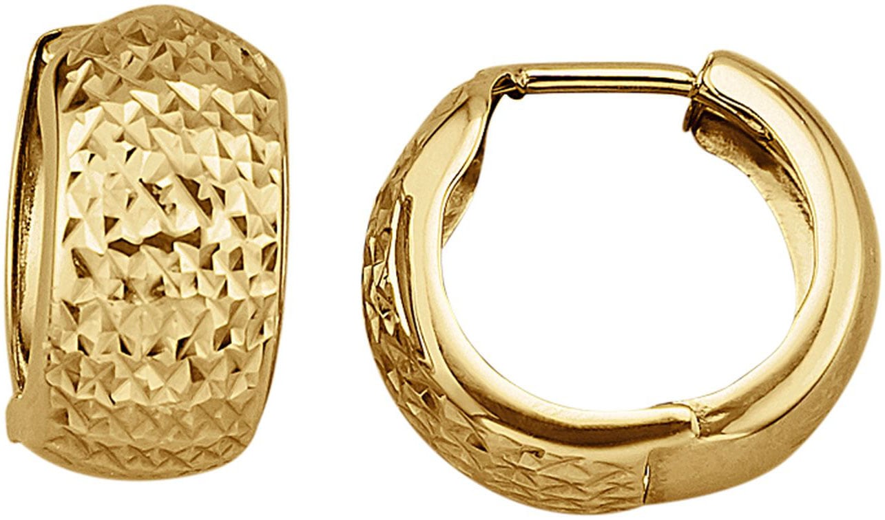 Firetti Paar Creolen »Schmuck Geschenk Gold 375 Ohrschmuck Ohrringe Struktur«