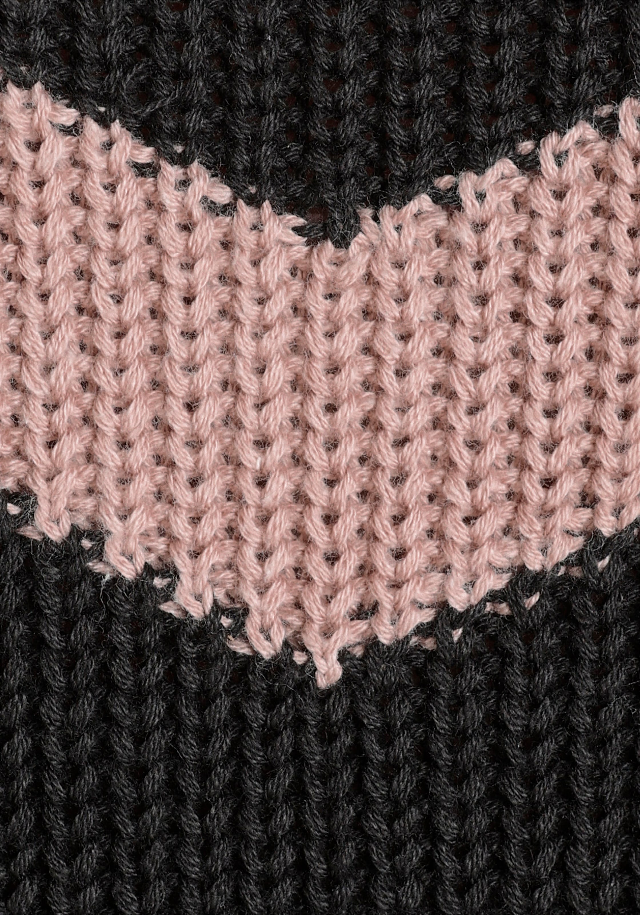 Laura Scott Strickpullover, mit mehrfarbigen Streifendesign