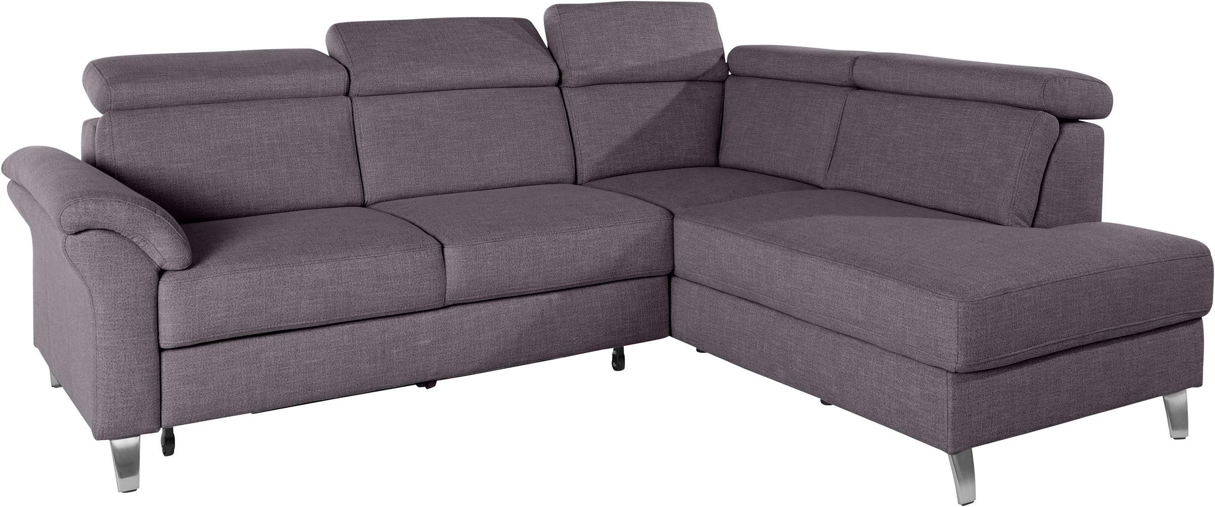 Thumbnail - sit&more Ecksofa "Arngast L-Form" inklusive Kopfteilverstellung und Federkern