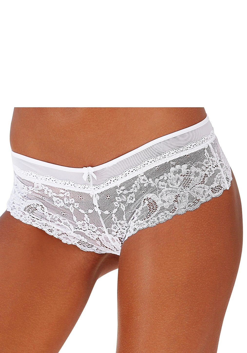 Panty, aus weicher elastischer Spitze