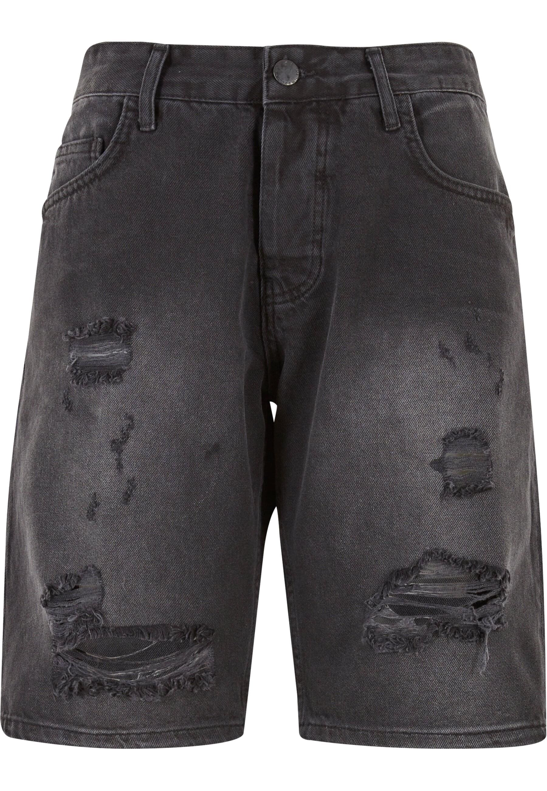 2Y Studios Shorts "2Y Studios Herren 2Y Destroyed Denim Shorts", (1 tlg.)