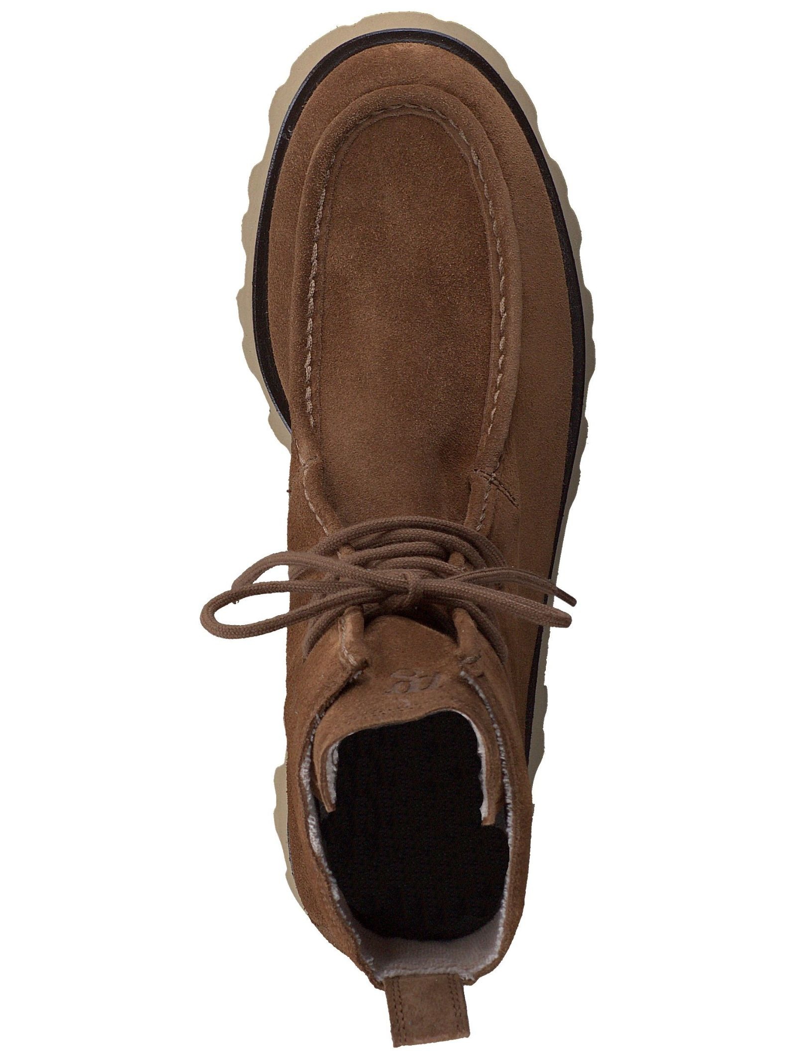 Paul Green Schnürstiefelette »Paul Green Stiefelette Veloursleder«
