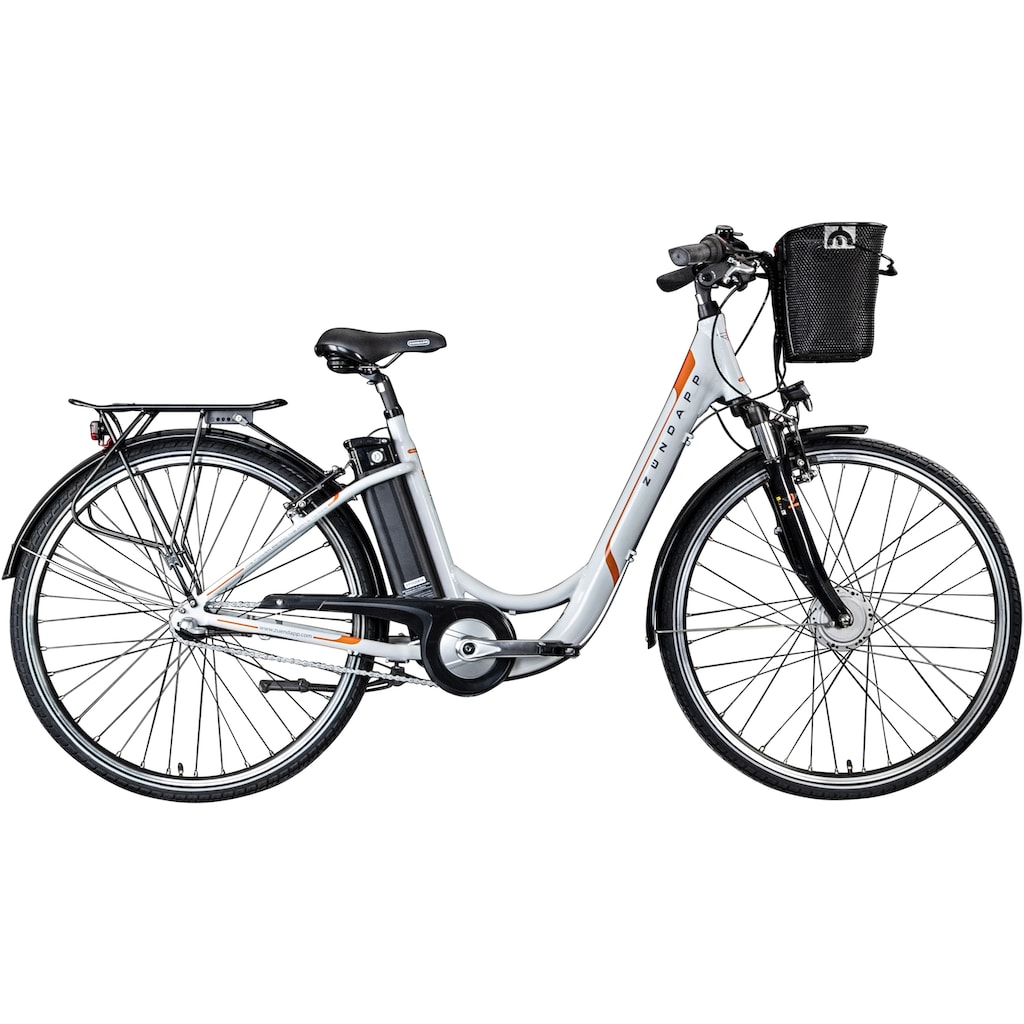 Zündapp E-Bike »Z510«, 3 Gang, Shimano, Nexus SC-3C41, Frontmotor 250 W