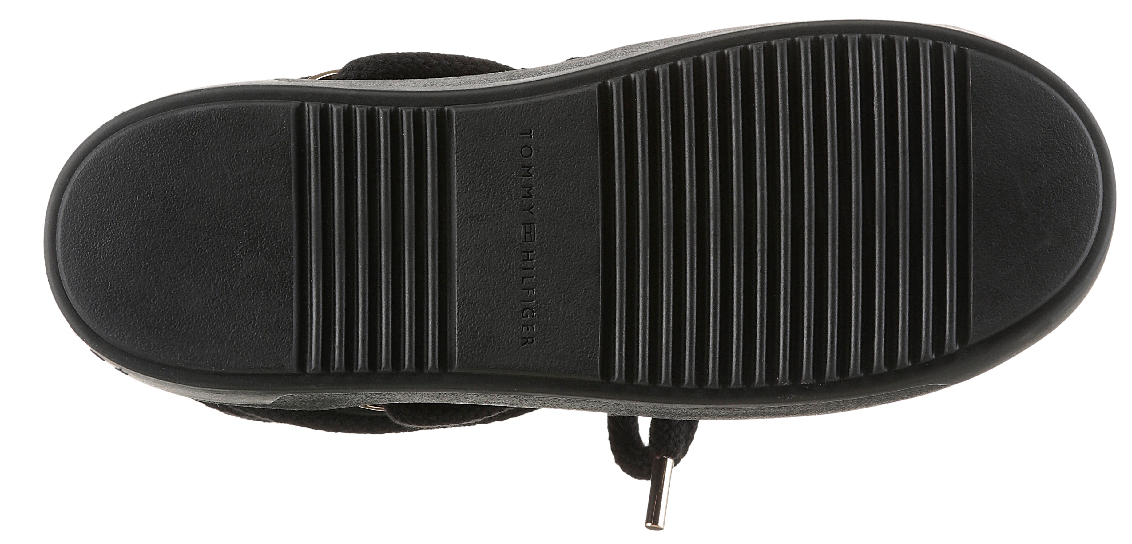 Thumbnail - Tommy Hilfiger Schnürboots "TOMMYTECH LOGOTAPE SNOWBOOT WARM", Plateau, Schnürboots, Outdoorschuh, Textilband mit Logosc...