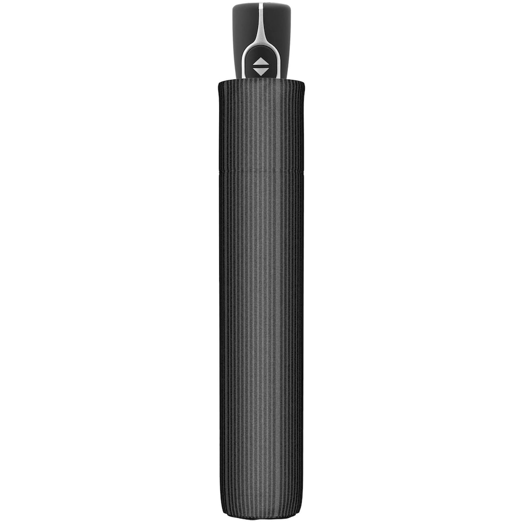 doppler® Taschenregenschirm »Fiber Magic Herren gemustert, sharp stripe«