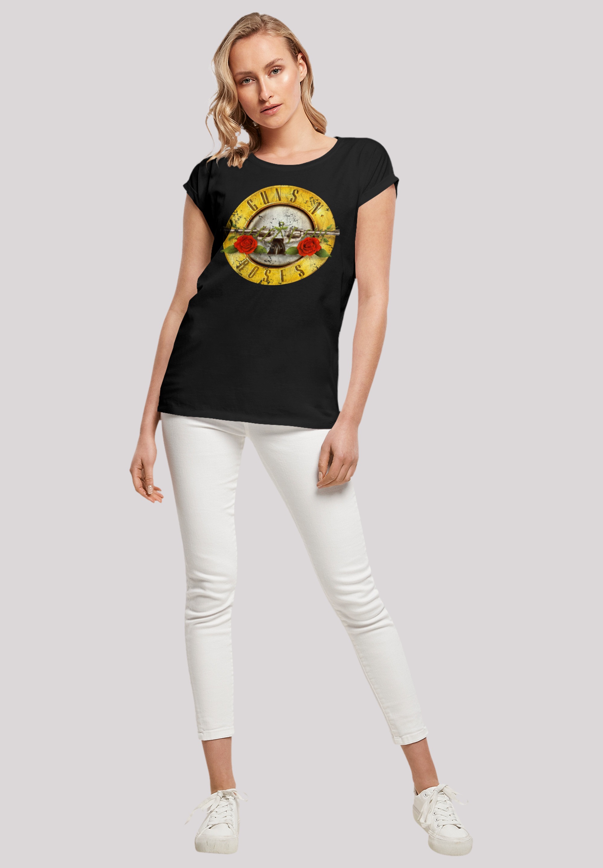 F4NT4STIC T-Shirt »Guns 'n' Roses Vintage Logo Black«, Premium Qualität