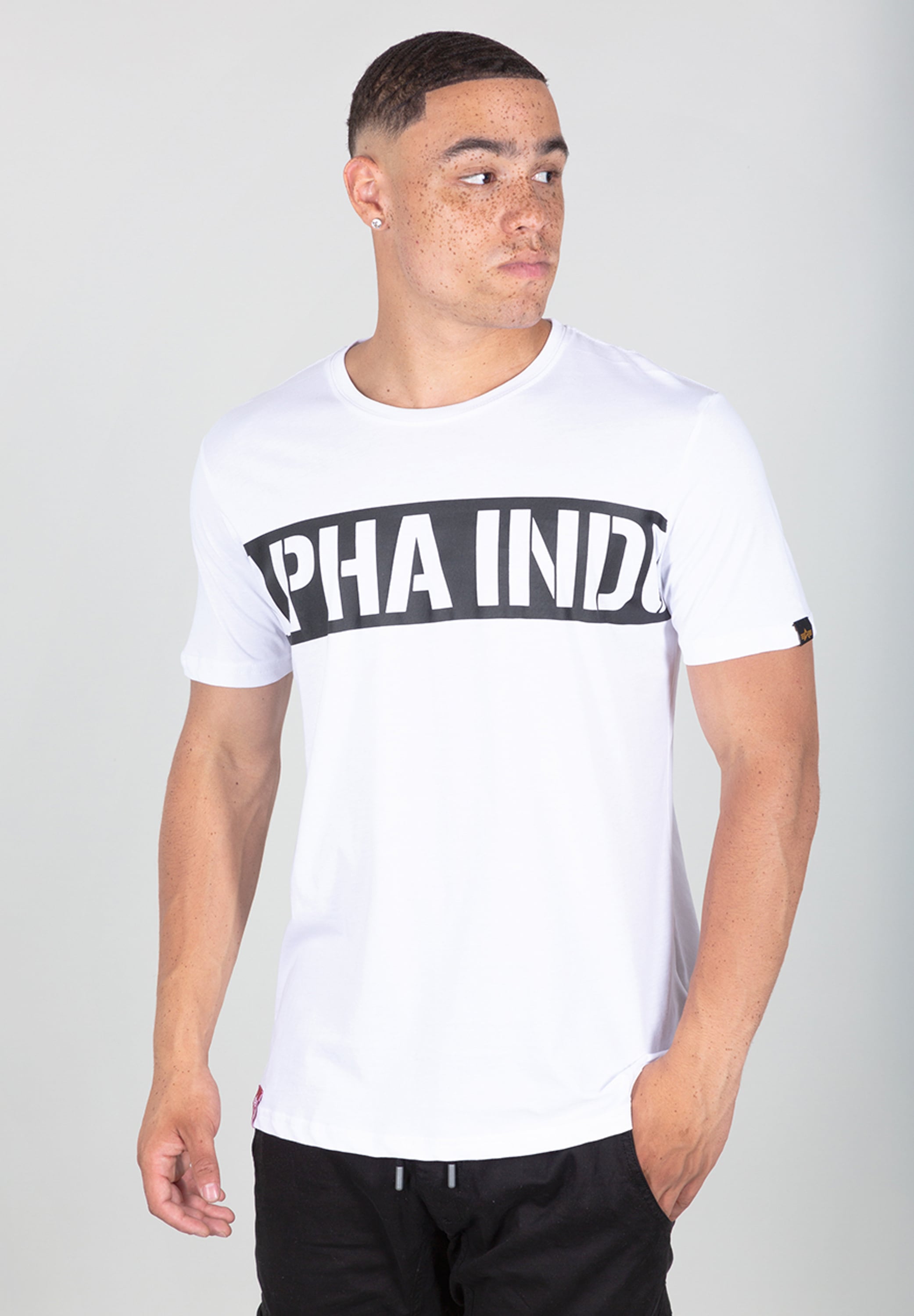 Alpha Industries T-Shirt "Alpha Industries Men - T-Shirts Printed Stripe T- günstig online kaufen