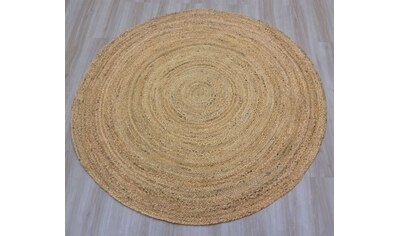 DELAVITA Teppich »Inga«, rund, 14 mm Höhe, Naturprodukt aus Jute, Wendeteppich,... kaufen