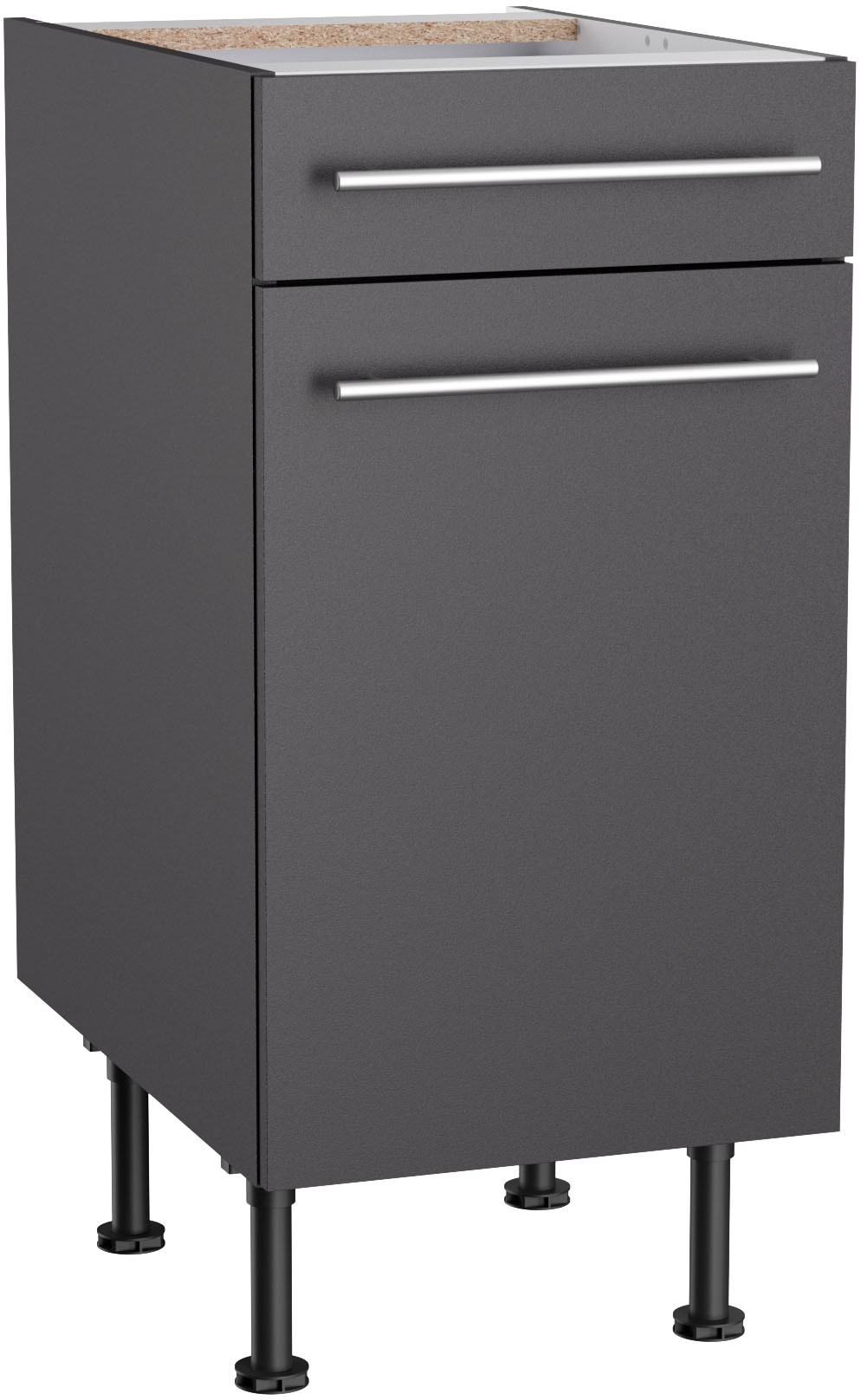 KOCHSTATION Unterschrank "KS-Bern2", Breite 40 cm, 1 Tür, 1 Schubkasten, 1 günstig online kaufen