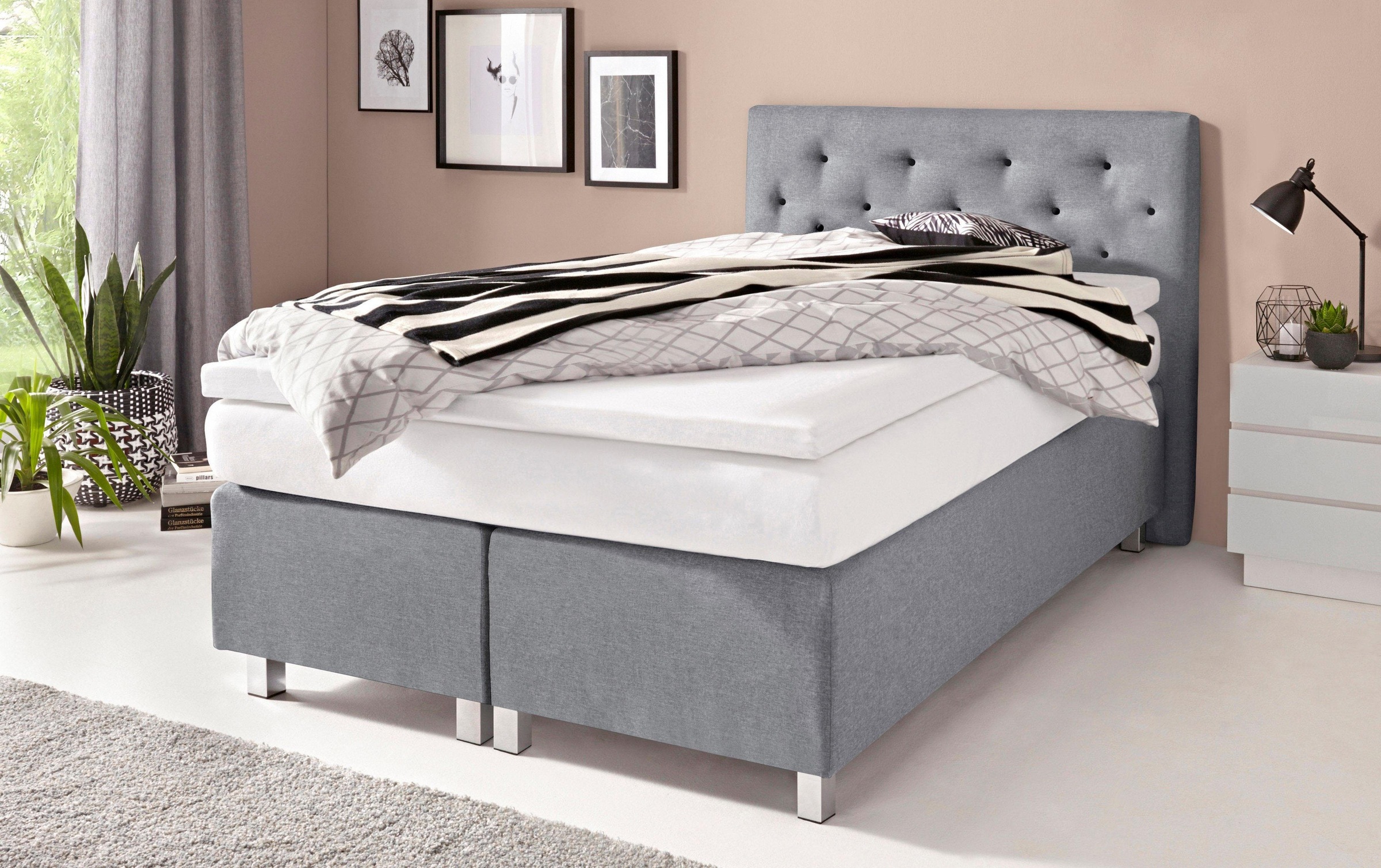 Westfalia Schlafkomfort Boxspringbett, in diversen Ausführungen