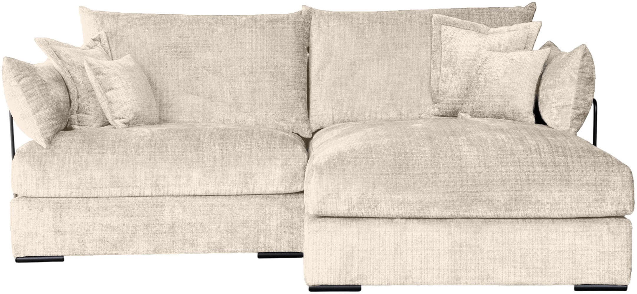 Home affaire Ecksofa "Casa XXL L-Form, Breite 247 cm" Mega-Sofa, Cord oder günstig online kaufen