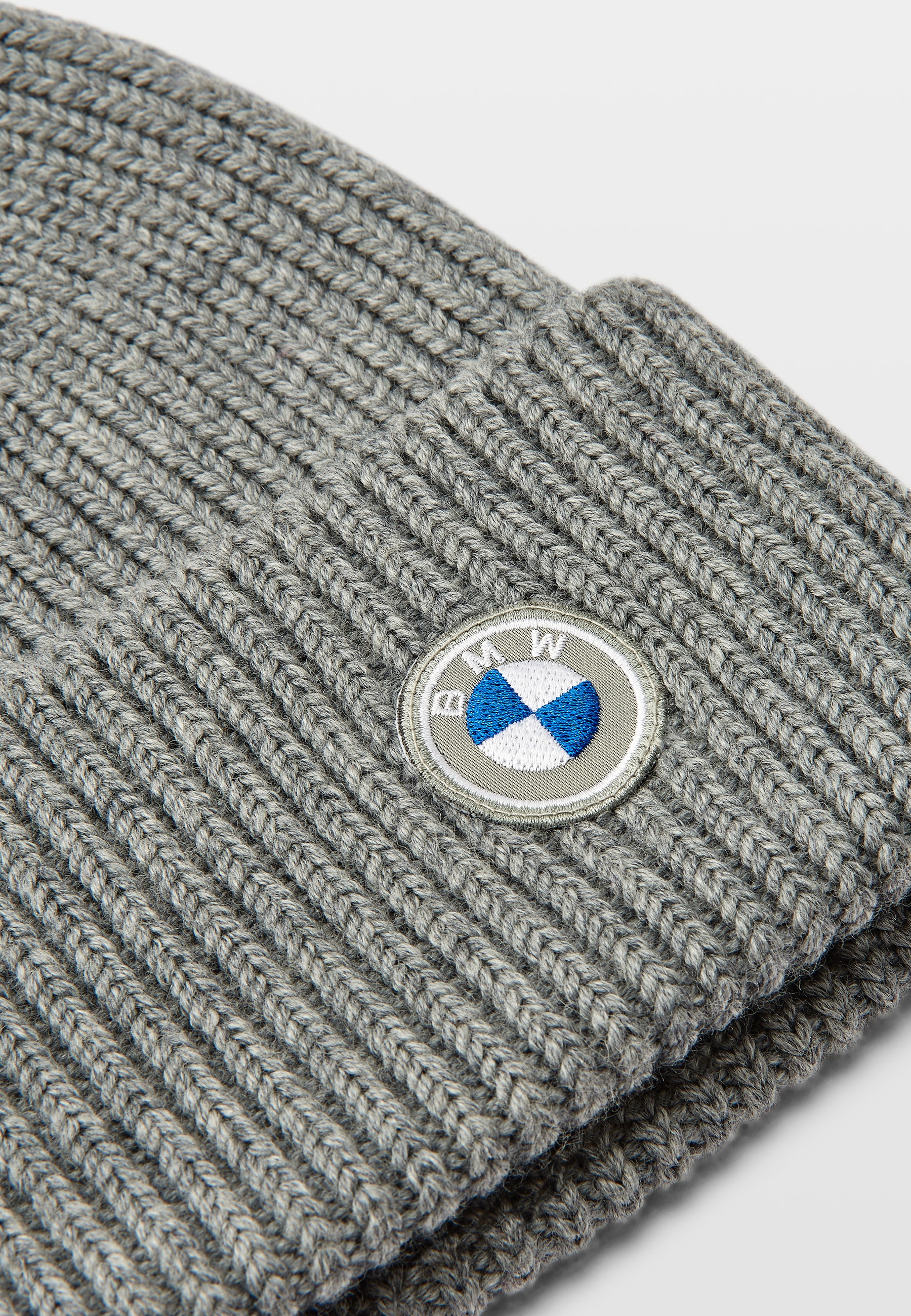 BMW Strickmütze, mit gesticktem BMW Logo Applique