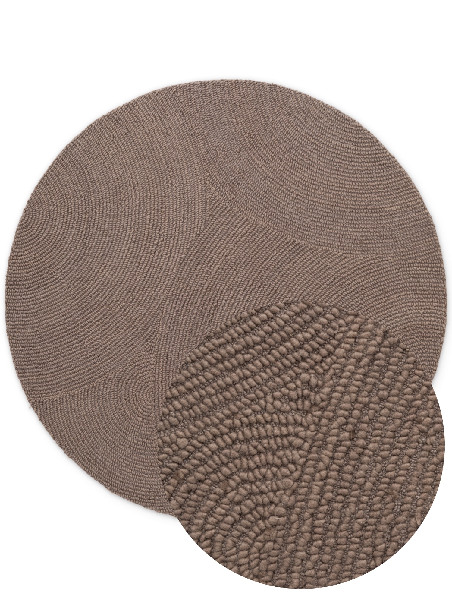 HANSE Home Wollteppich »Eleni«, rechteckig, 18 mm Höhe, Handgetuftet, Wolle, Natur, Wohnzimmer, Schlafzimmer, Skandi, Hygge