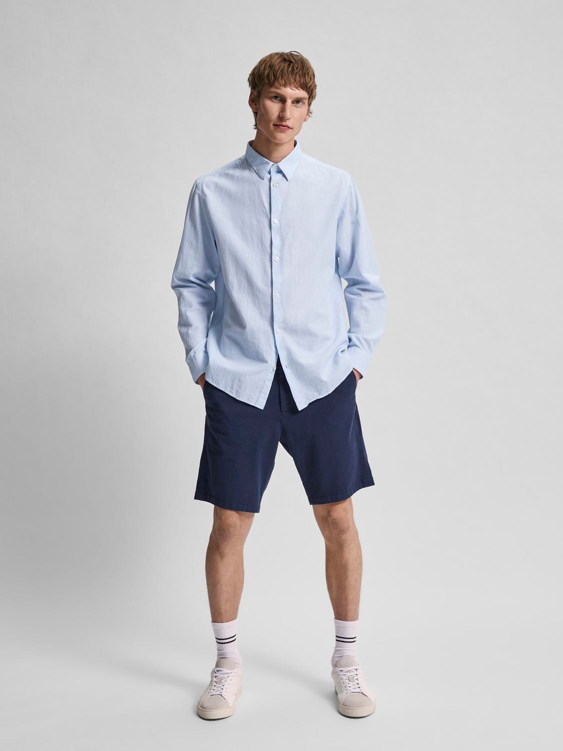 SELECTED Langarmhemd »SLHSLIMSUN LS SHIRT CLASSIC D«