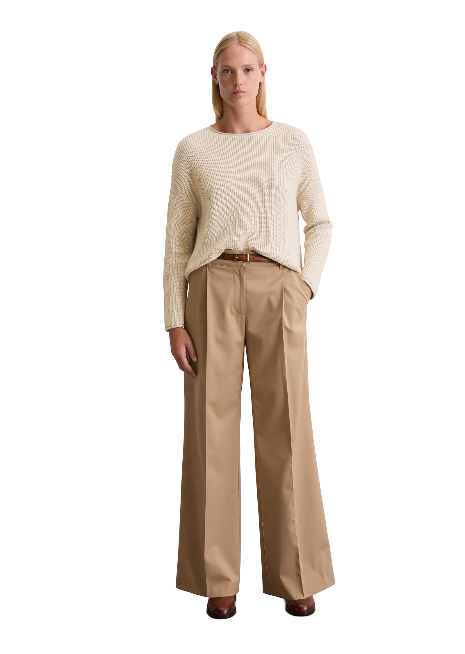 Marc O'Polo Strickpullover »aus Heavy-Weight-Organic-Cotton«
