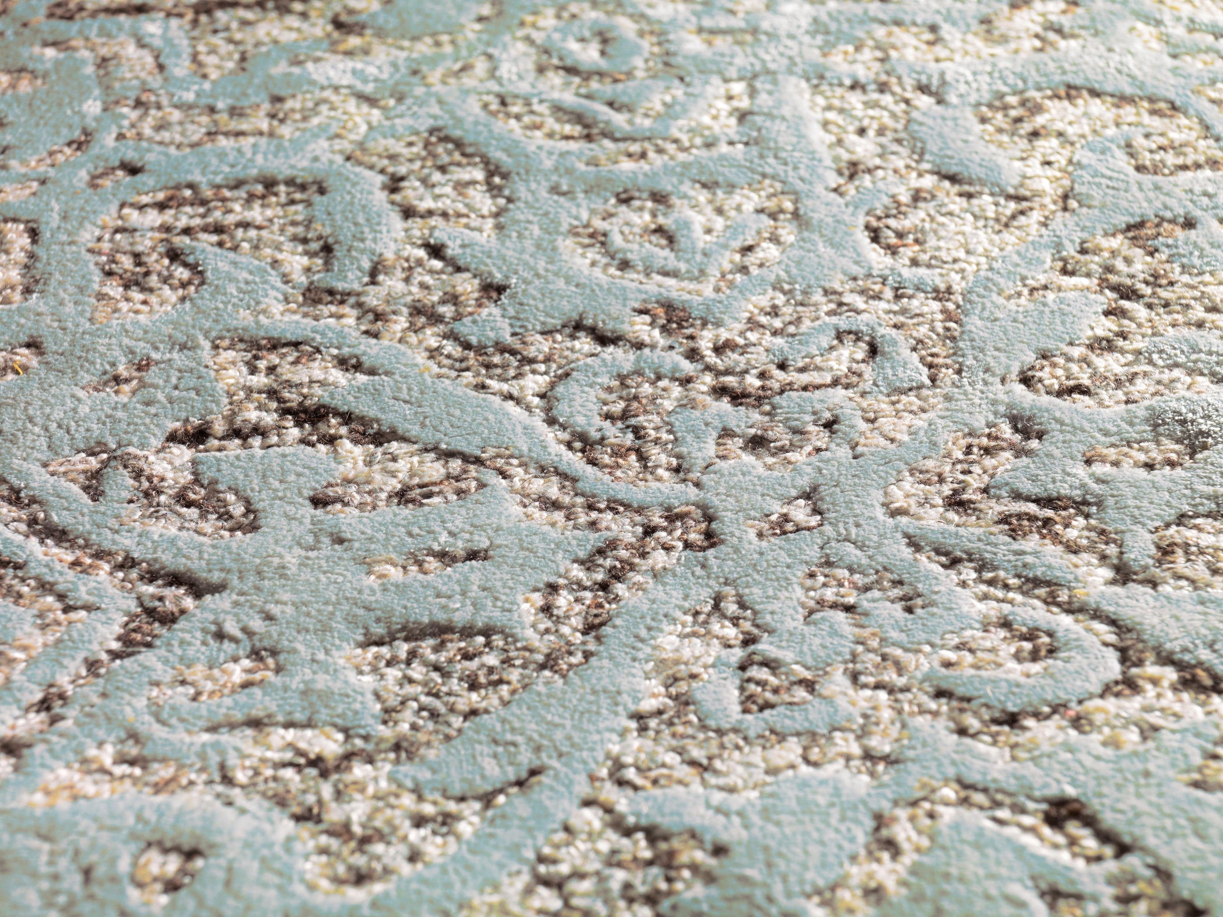 calo-deluxe Teppich »Shailene 1006«, rechteckig, 12 mm Höhe, Kurzflor, Wohnzimmer