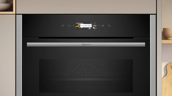 NEFF Backofen mit Mikrowelle N 70 "C24MR21N0" mit EasyClean AirFry-Funktion günstig online kaufen