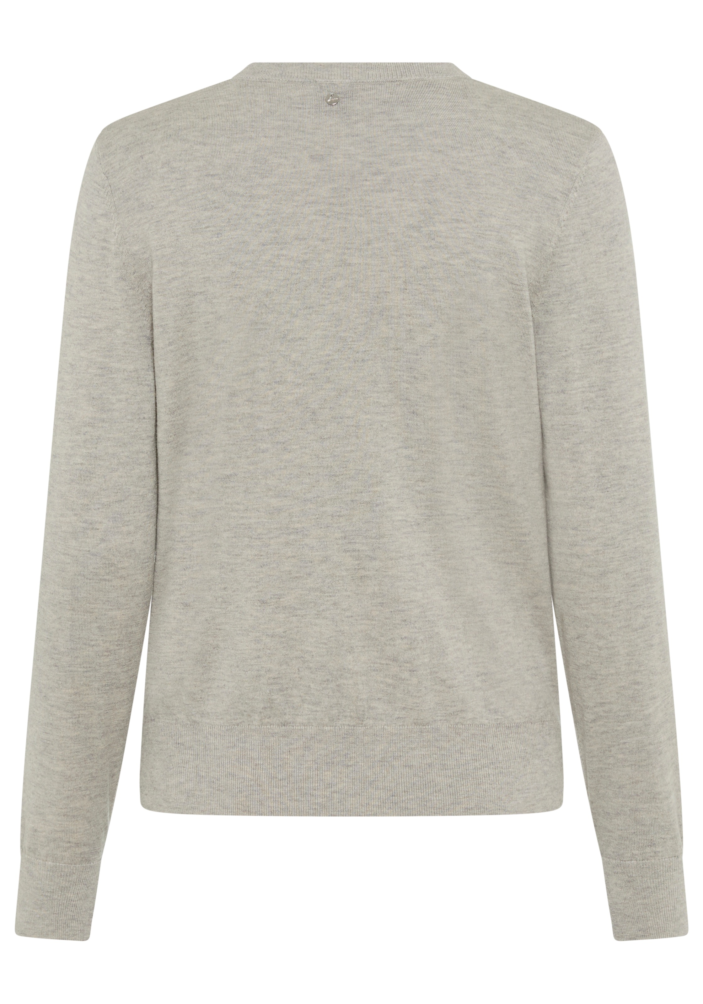 BOSS ORANGE Strickpullover "Finguine Premium Damenmode" mit Ajour-Dekor, Ru günstig online kaufen