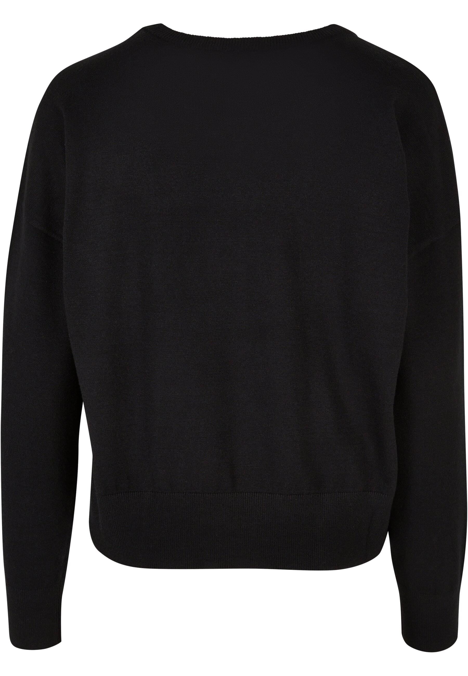 URBAN CLASSICS Rundhalspullover »Urban Classics Damen Ladies Eco Viscose Oversized Basic Sweater«