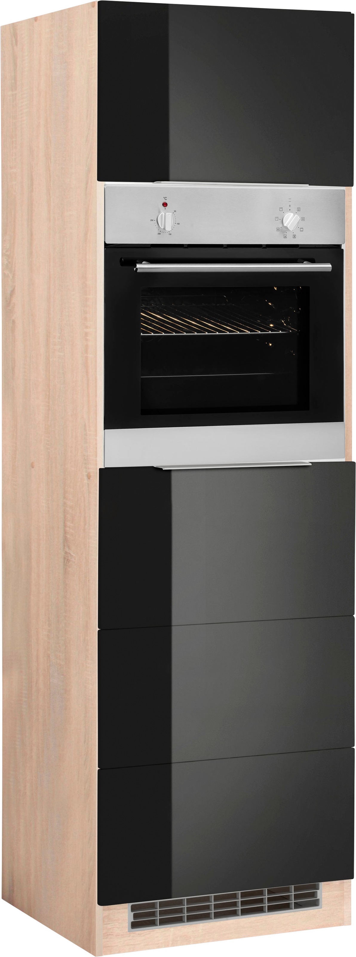 Kochstation Backofenumbauschrank 