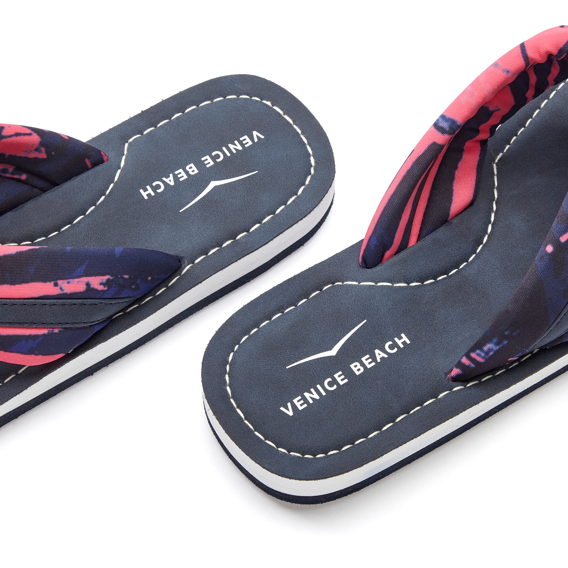 Venice Beach Zehentrenner, Flip Flop mit modischem Print VEGAN