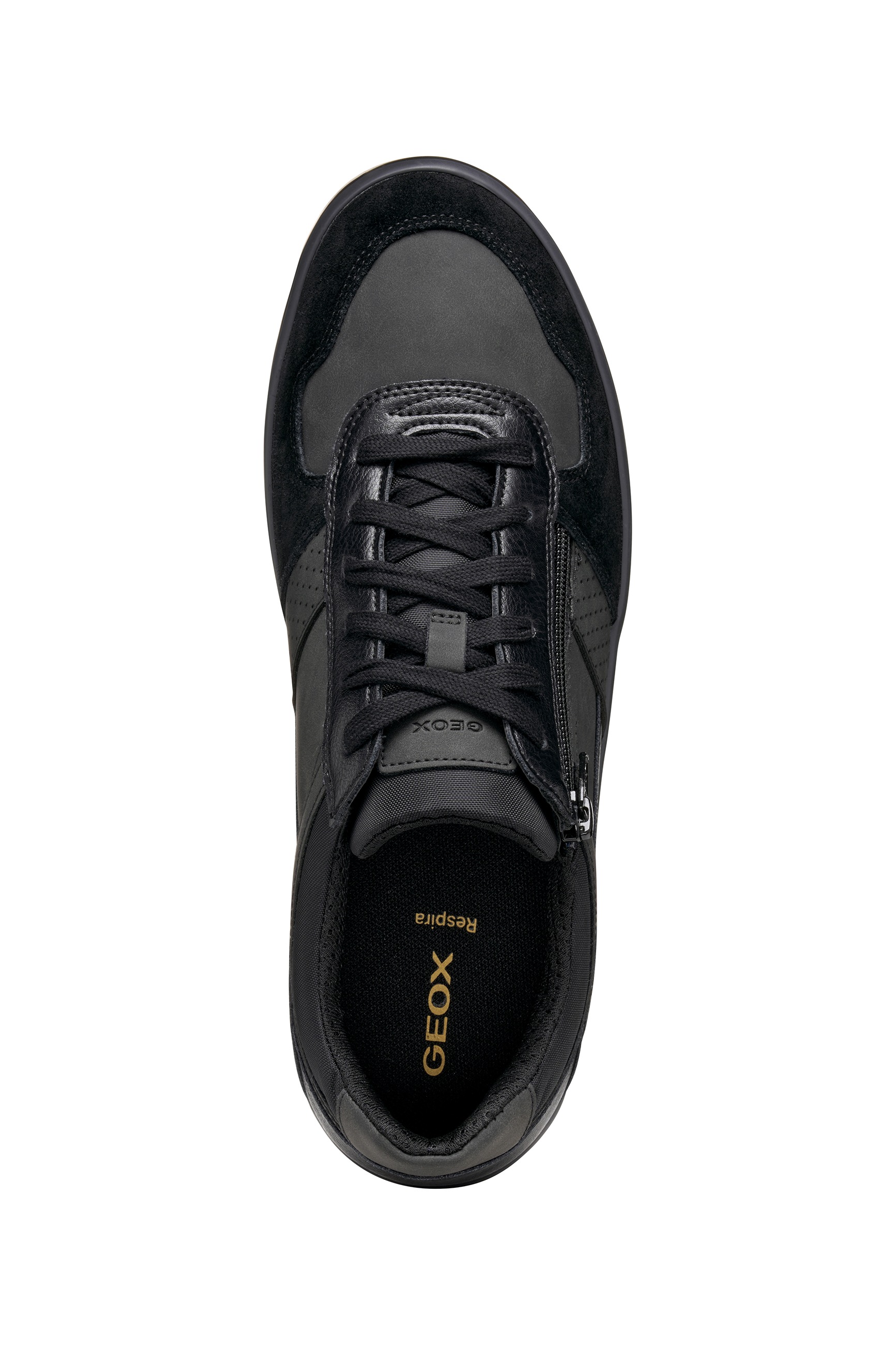 Geox Sneaker »U ELVER«, Schnürschuh, Freizeitschuh mit Textilfutter