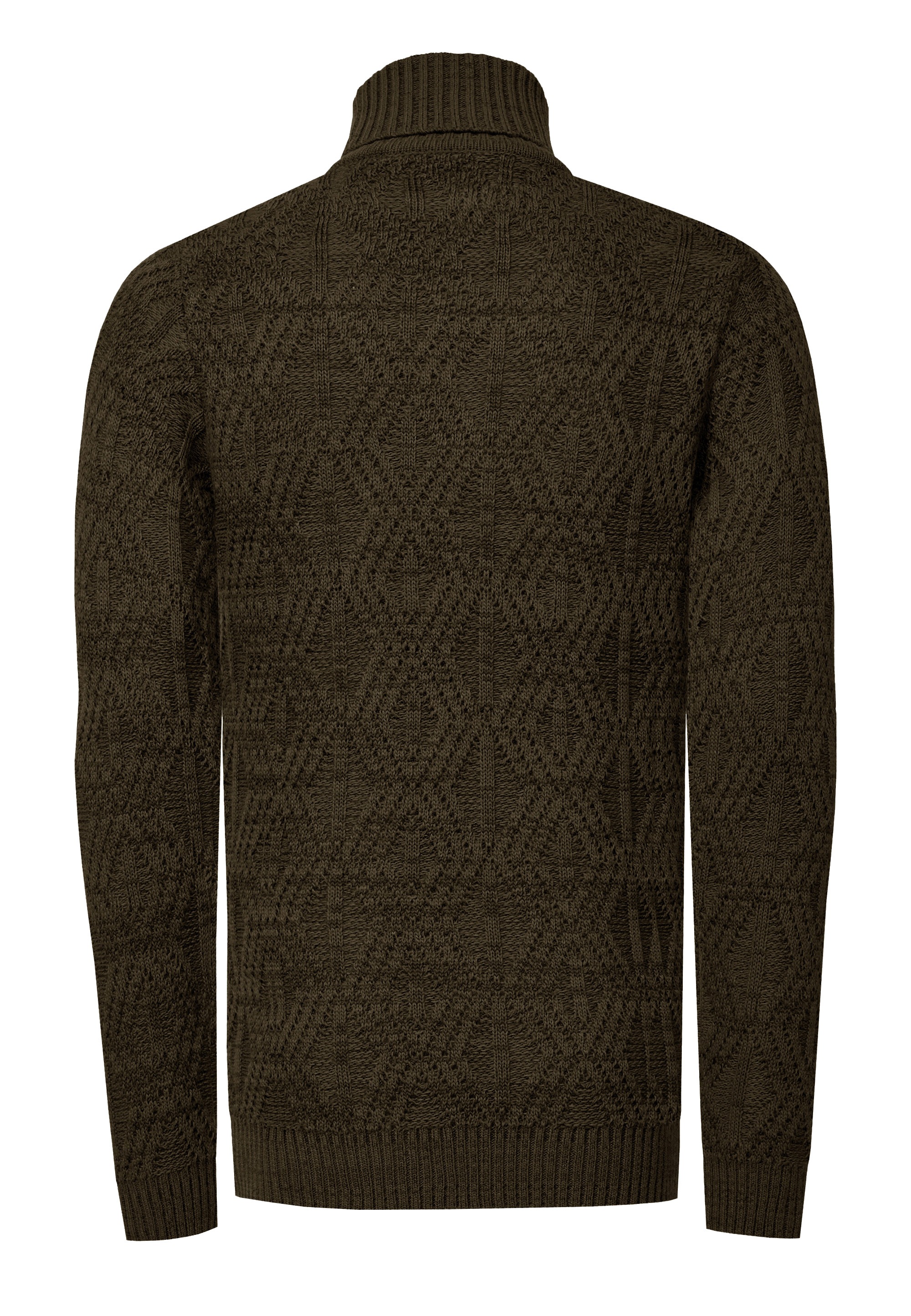 Rusty Neal Rollkragenpullover, in modischem Design