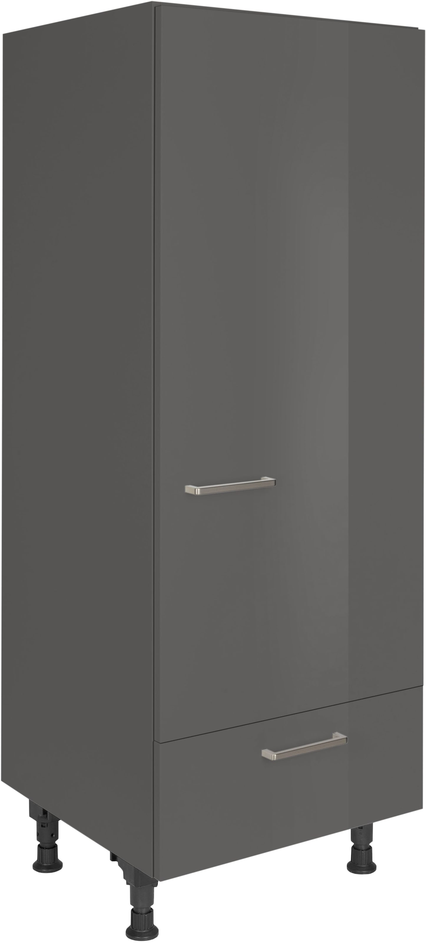 nobilia 1100000002199 ""Flash", Ausrichtung wählbar, mit Schubkasten," vormontiert, Breite/Höhe: 60/167,8 cm