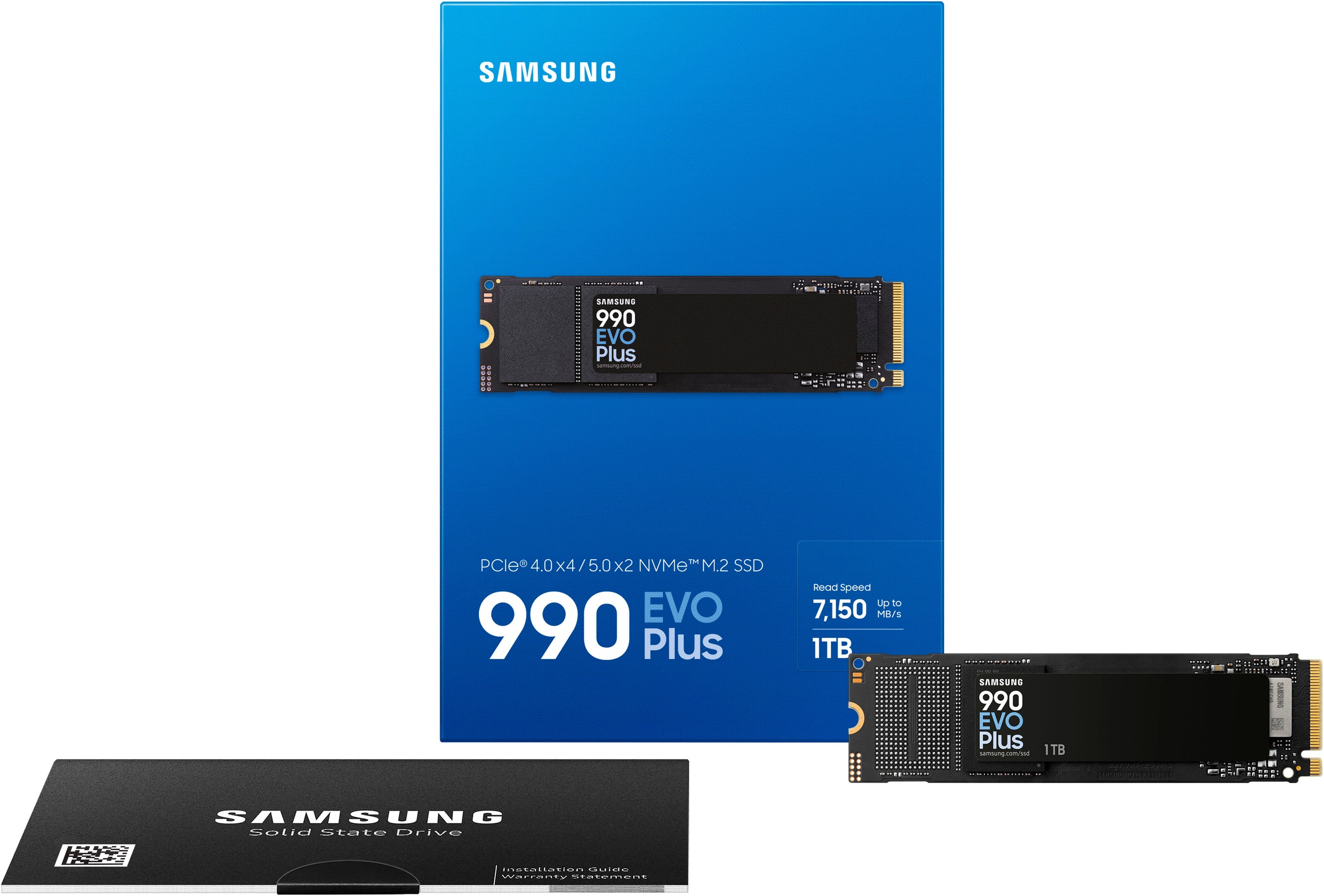 Samsung interne SSD »NVMe2.0 SSD 990 EvoPlus«, Anschluss PCI Express 4.0