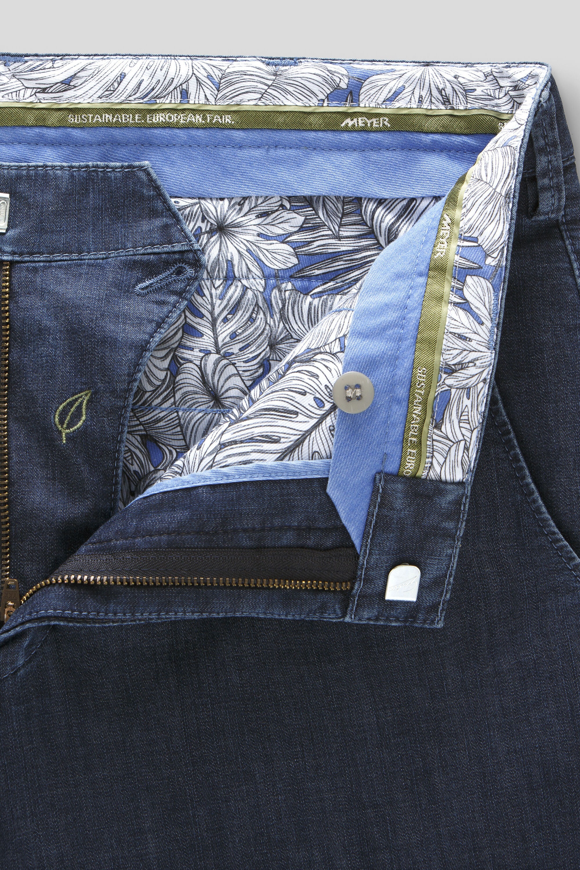 MEYER Chinos »BONN Art.1-4120«, mit Ziersteppung