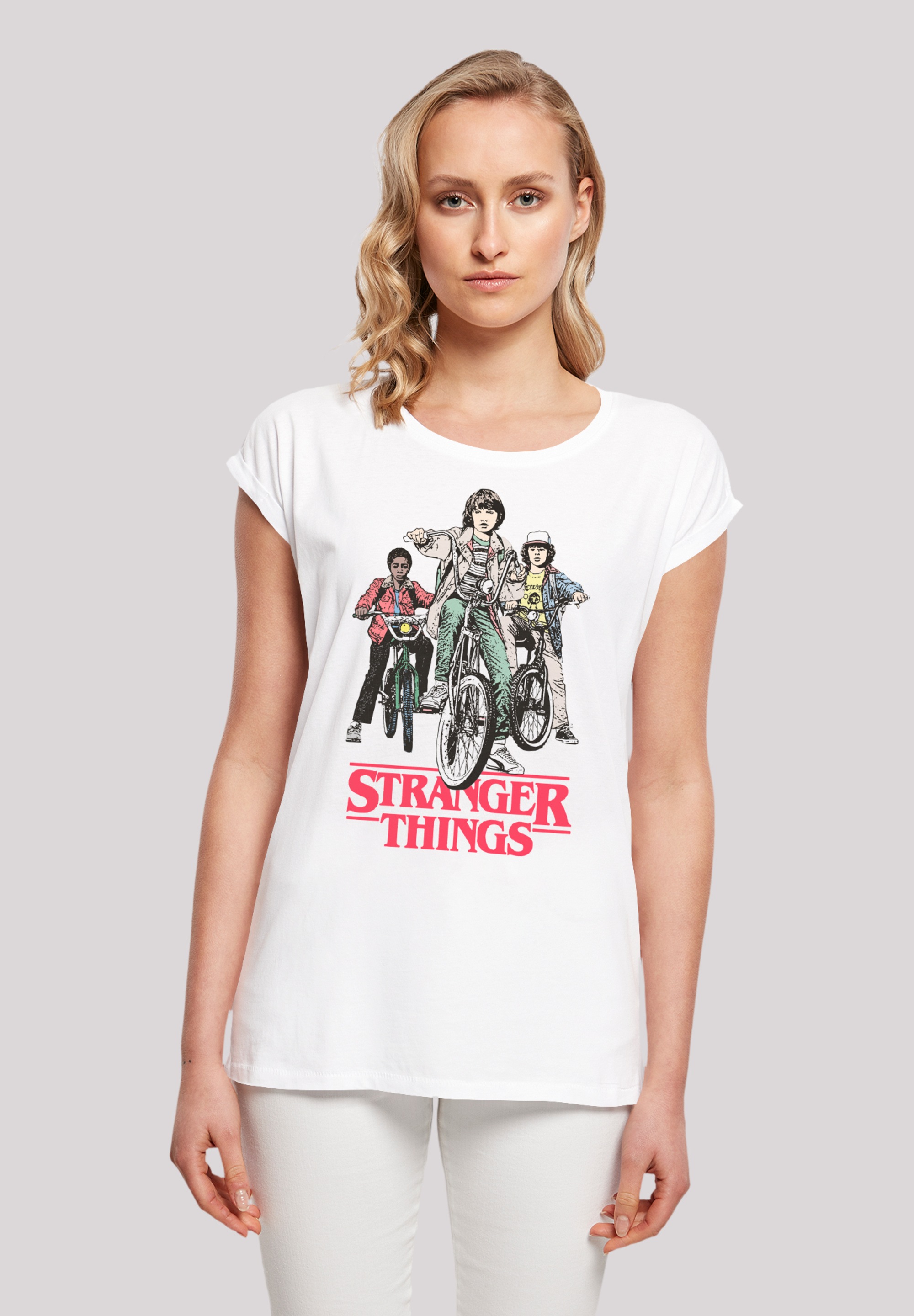 T-Shirt »Stranger Things Retro Bikers«, Premium Qualität