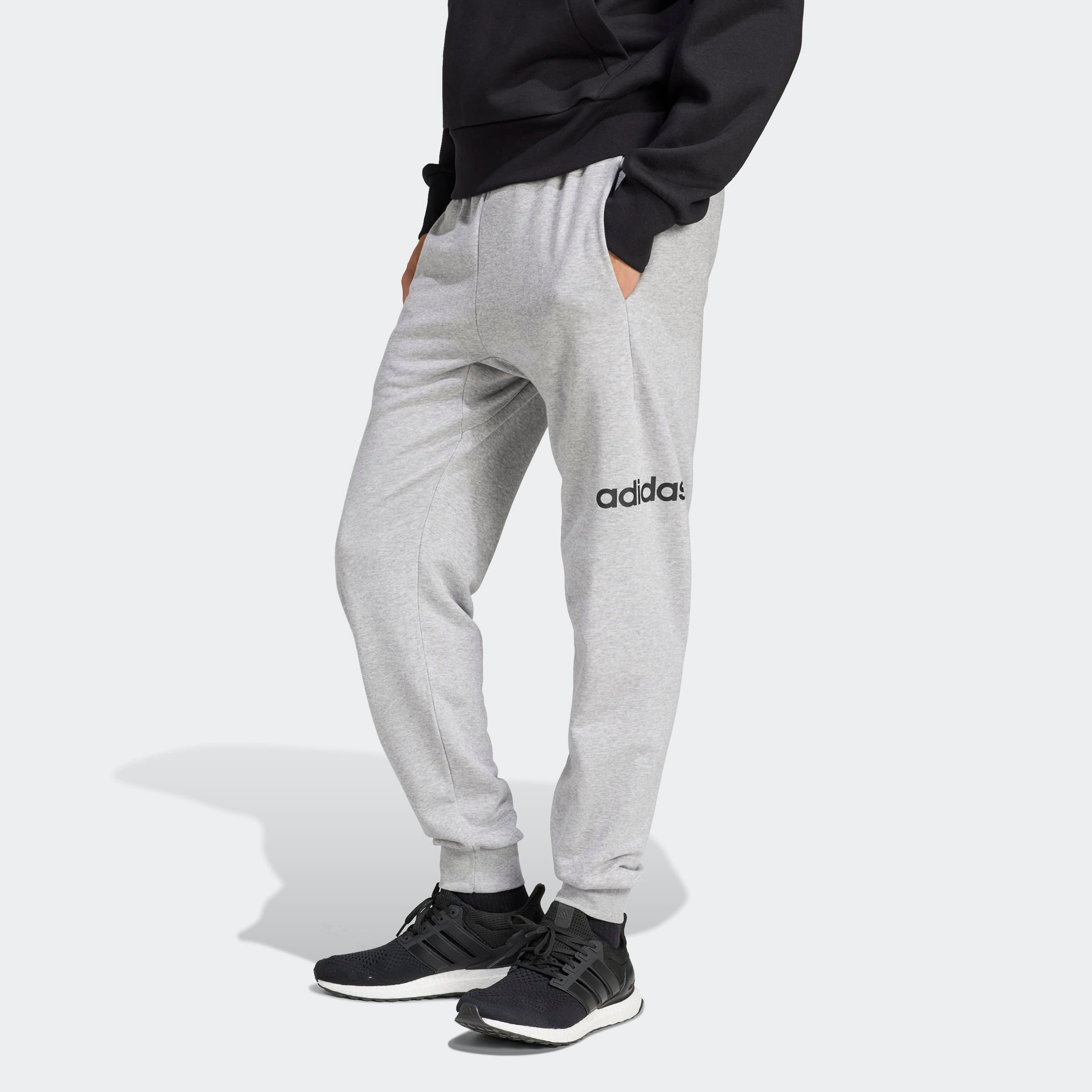 adidas Sportswear Sporthose "ESSENTIALS LINEAR FRENCH TERRY" aus Baumwolle, günstig online kaufen