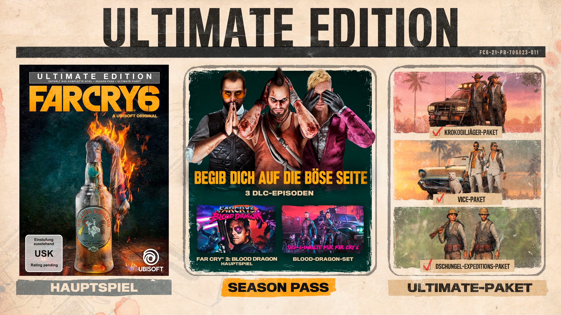UBISOFT Spielesoftware »Far Cry 6 - Ultimate Edition«, Xbox One