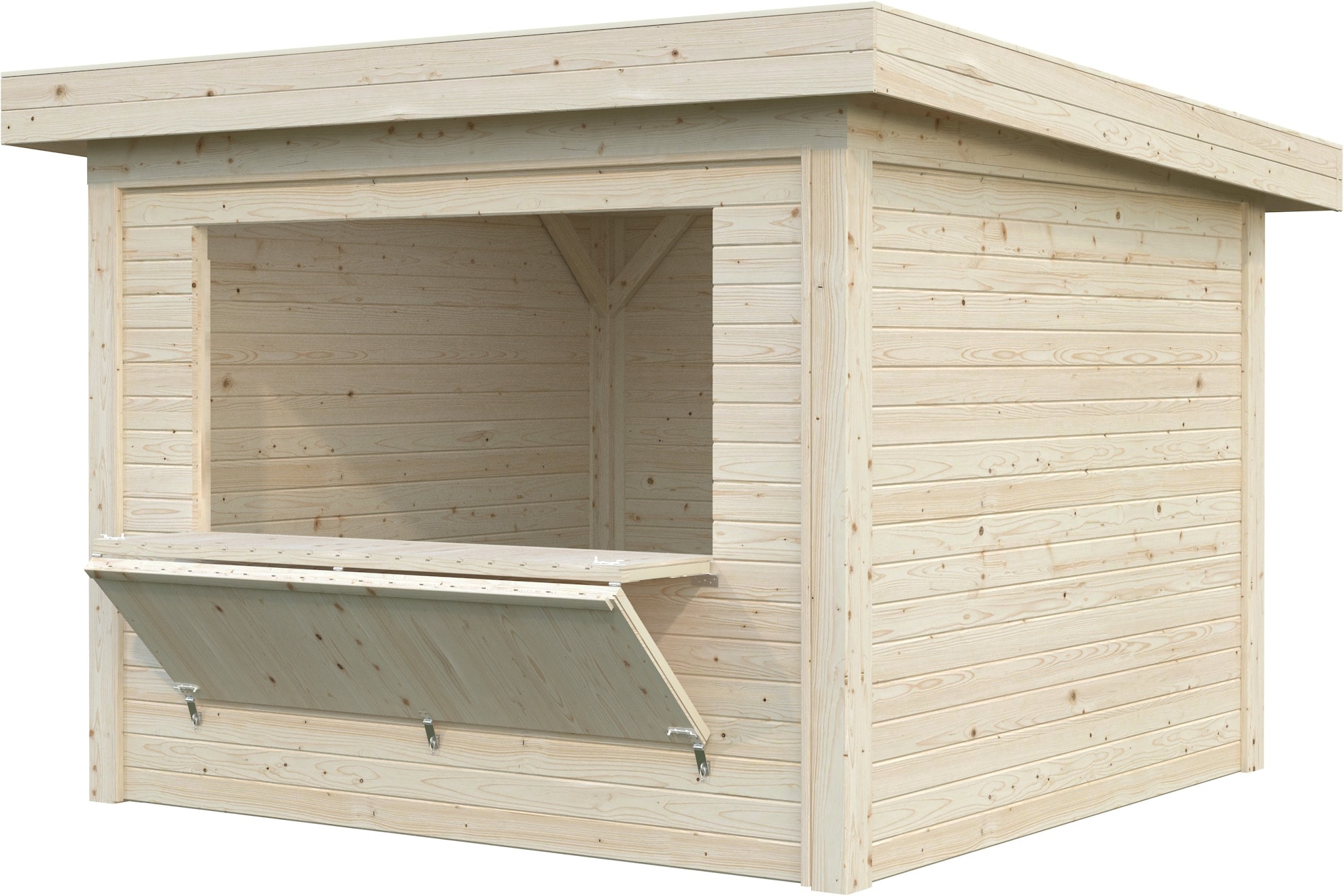 Palmako Holzpavillon »Lenna 8,3 m² Set 304« BxTxH: 340x340x245 cm