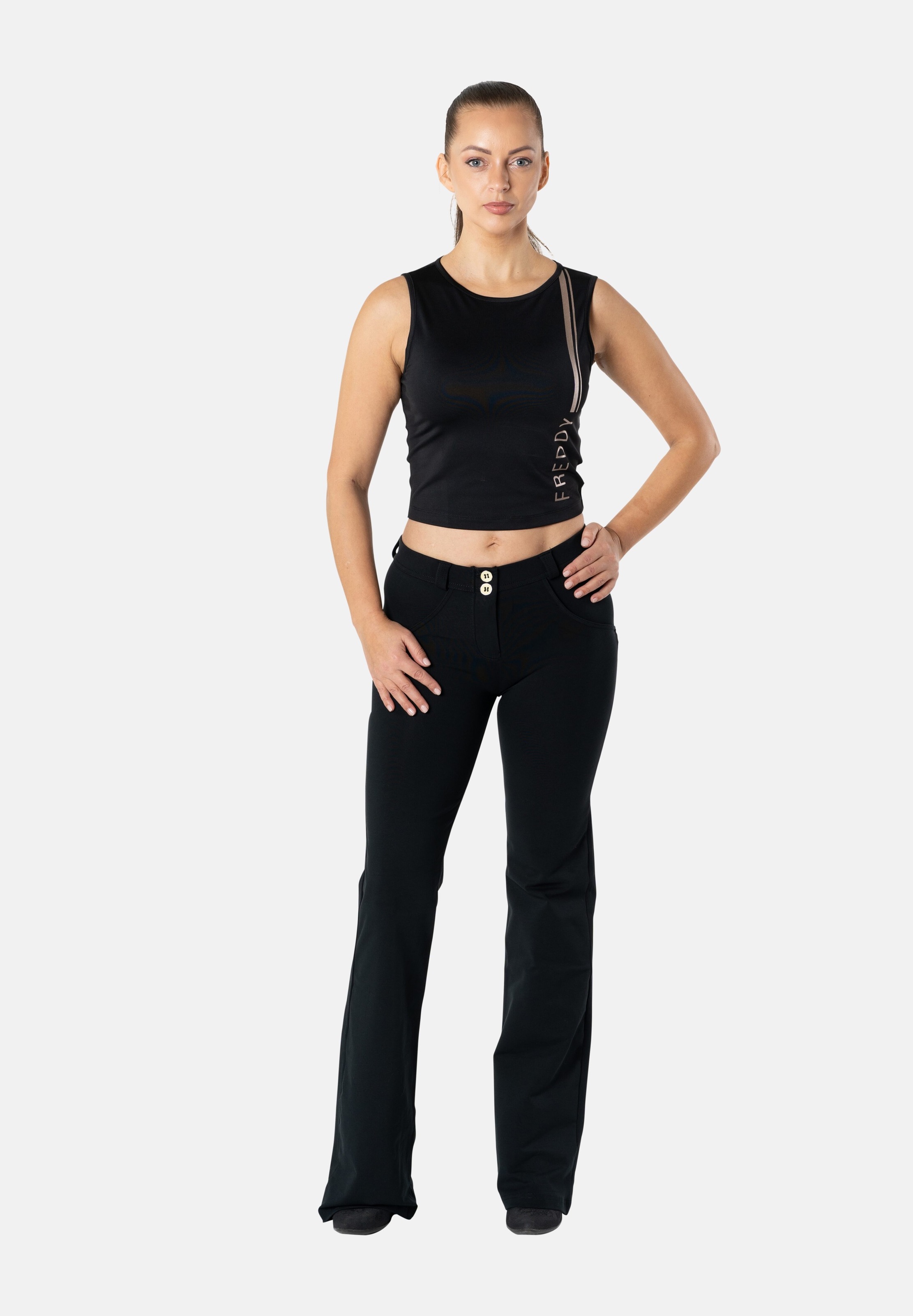 Freddy Leggings "WRUP REGULAR WAIST FLARED", mit Lifting & Shaping Effekt günstig online kaufen