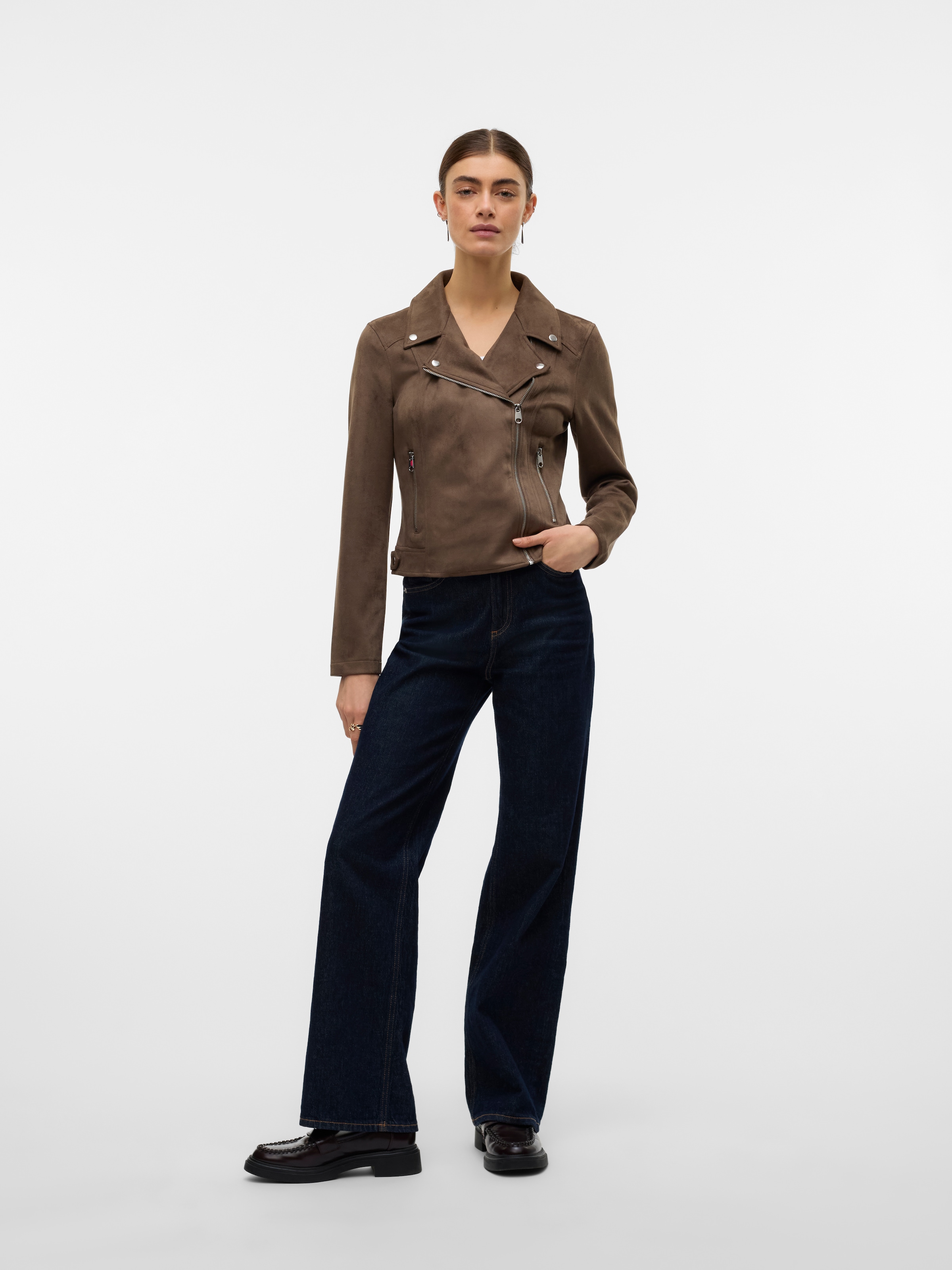 Vero Moda Lederimitatjacke »VMJOSE SHORT FAUX SUEDE JACKET NOOS«