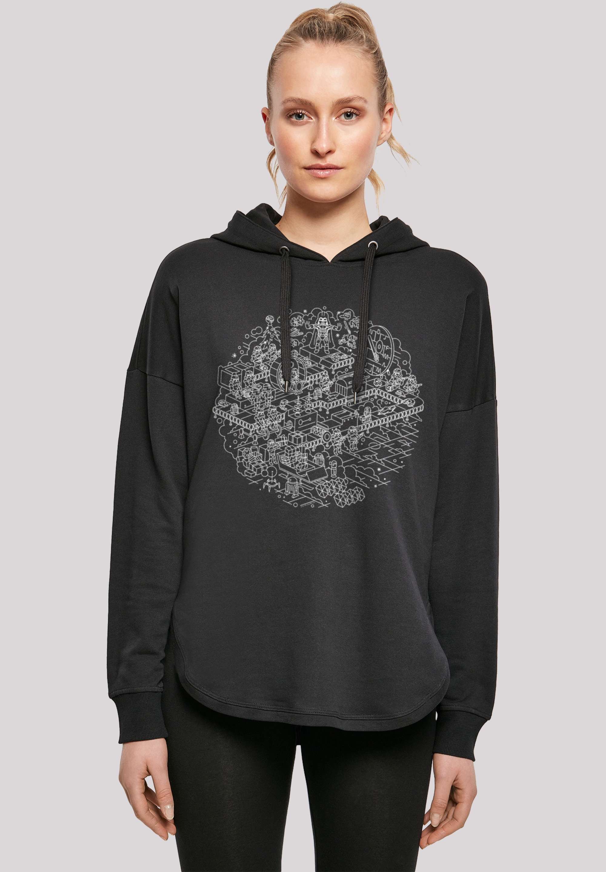 F4NT4STIC Kapuzenpullover »F4NT4STIC Damen«, (1 tlg.)