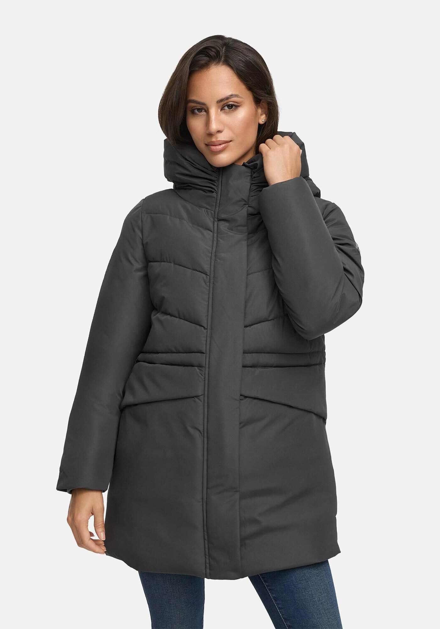 Marikoo "Delilah" mit kuschelig warmem Teddyfleece und hohem Kragen