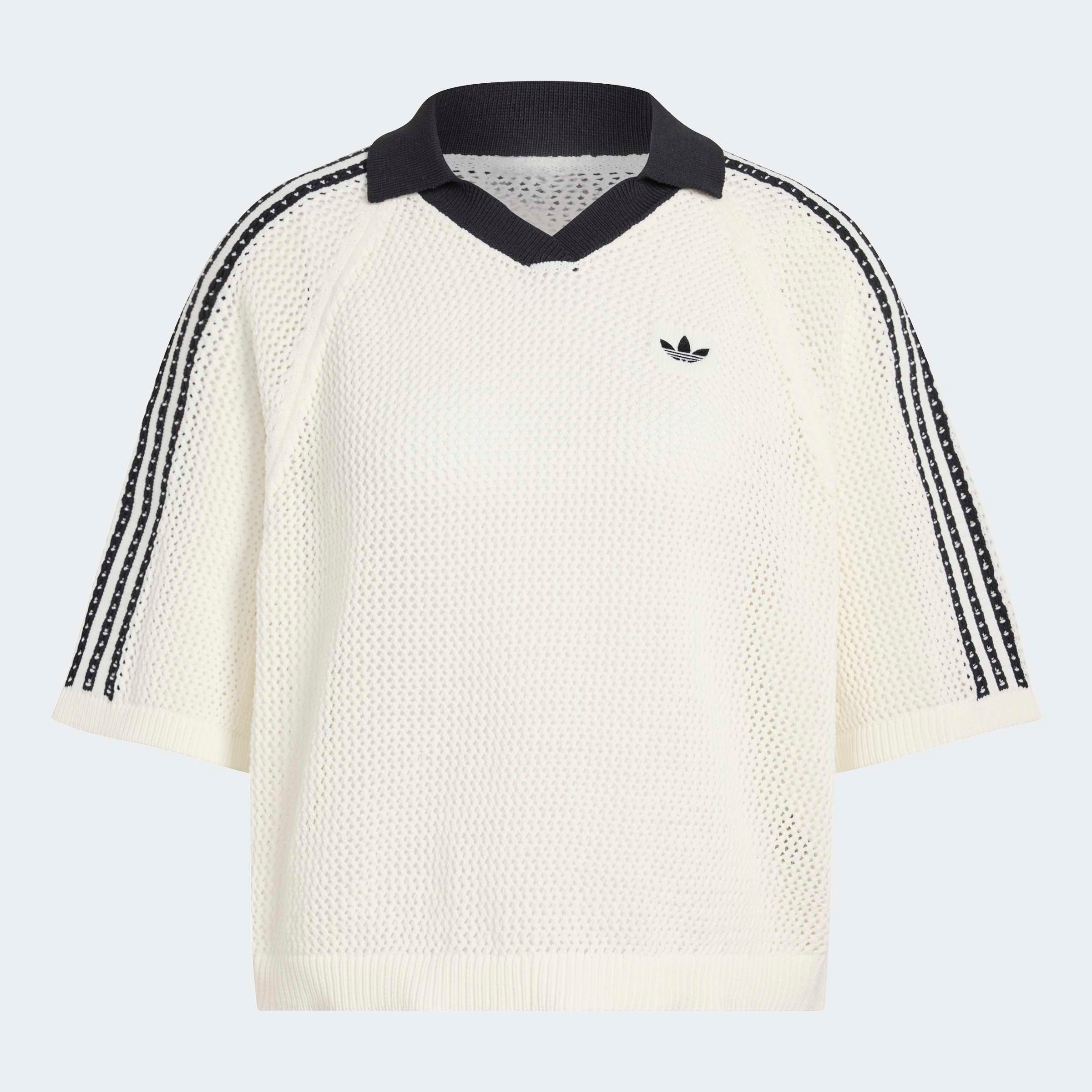 adidas Originals Poloshirt », KNITTED CROCHET«