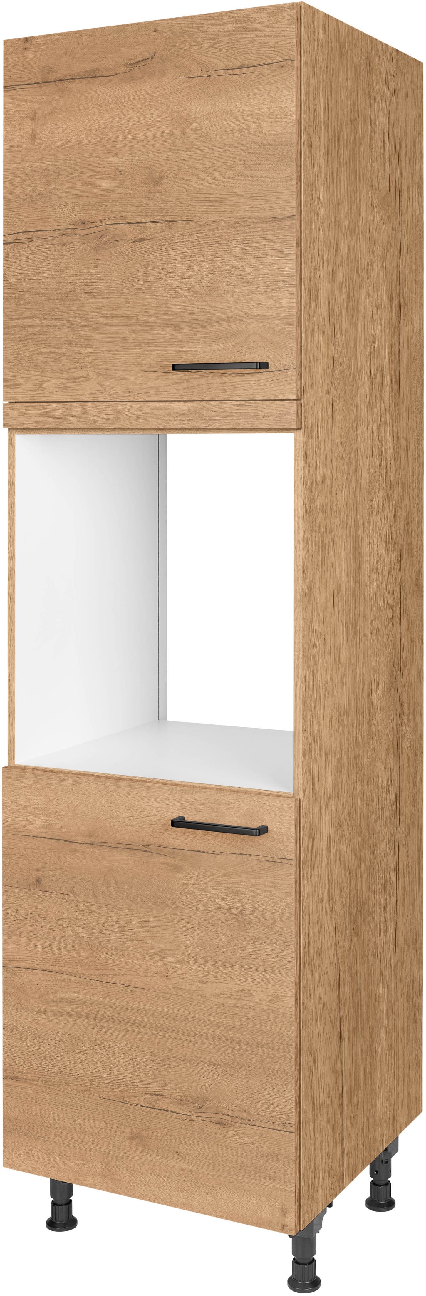 nobilia ""Structura", Ausrichtung wählbar, mit zwei zusätzlichen Türen," vormontiert, Breite/Höhe: 60/167,8 cm
