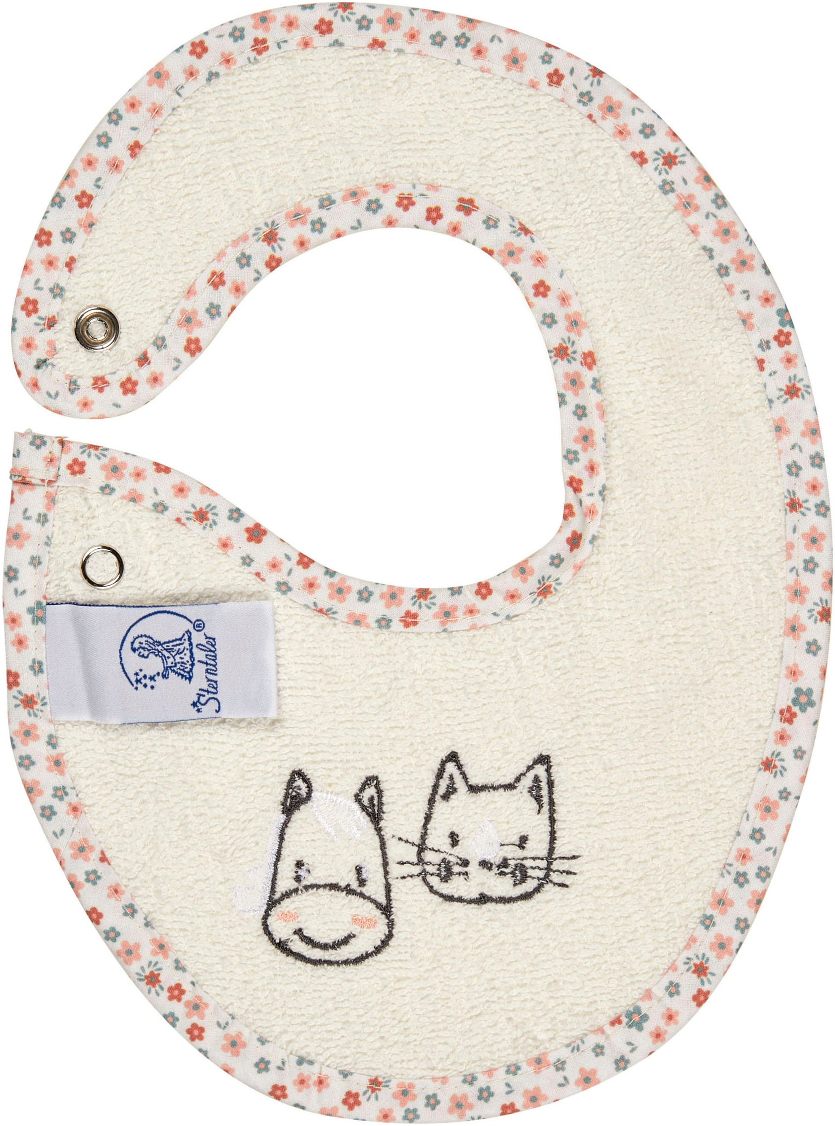 Sterntaler® Lätzchen »Doppelpack Bauernhof, ecru«, (Set, 2 St.)