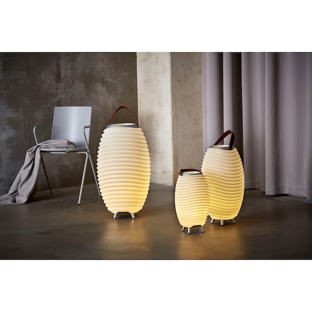 kooduu LED Stehlampe »Synergy 50«, 1 flammig-flammig, Hygge-Design,Bluetooth  Lautsprecher (Akku),Sektkühler,TWS Stereo Sound | BAUR