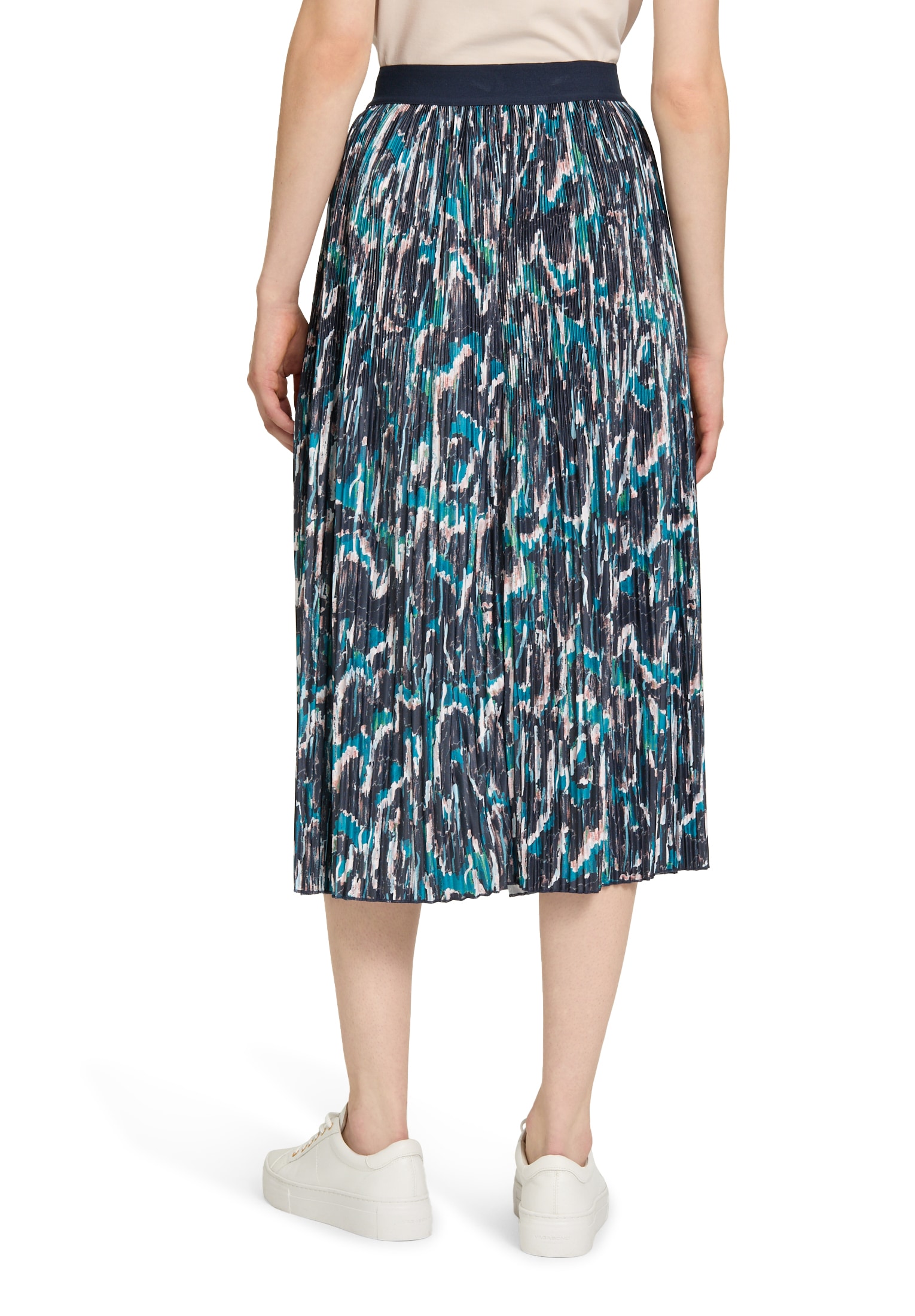 Betty&Co Midirock »Betty & Co Damen Midirock mit Plissee«, Plissee