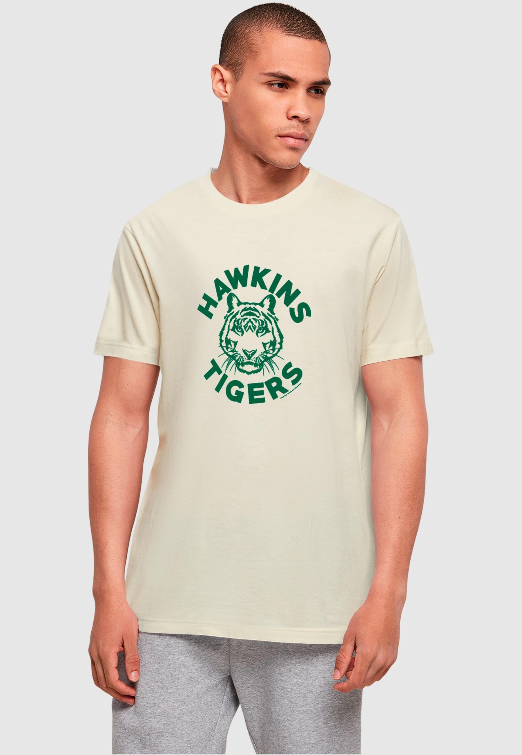 ABSOLUTE CULT T-Shirt »ABSOLUTE CULT Herren Stranger Things - Hawkins Tigers T-Shirt«, (1 tlg.)