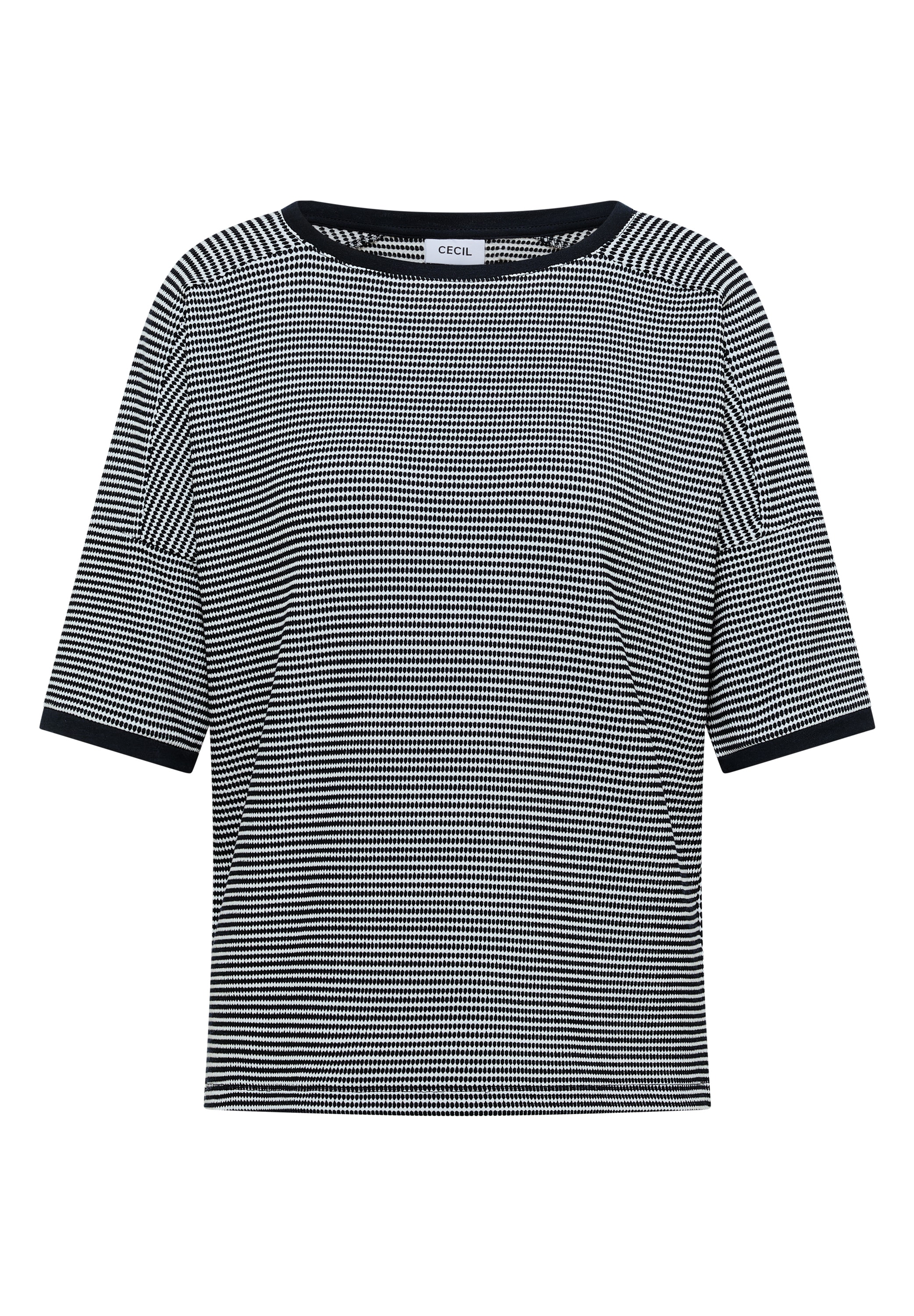 Cecil Rundhalsshirt mit U-Boot-Ausschnitt