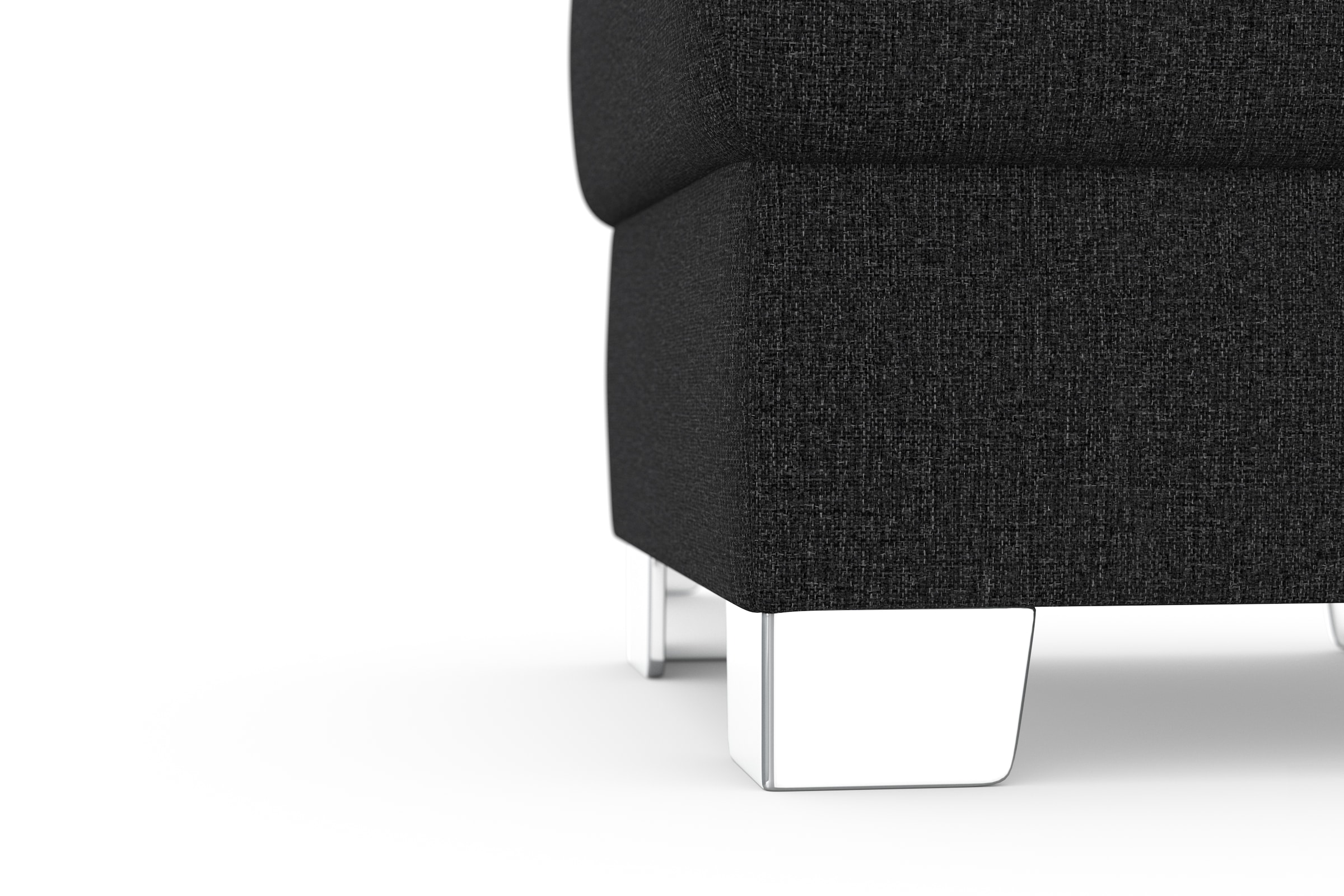 DOMO collection Hocker »Anzio« wahlweise mit Federkern