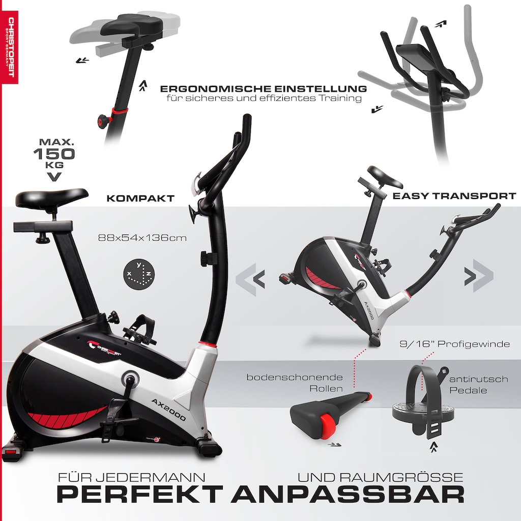 Christopeit Sport® Heimtrainer »AX 2000«