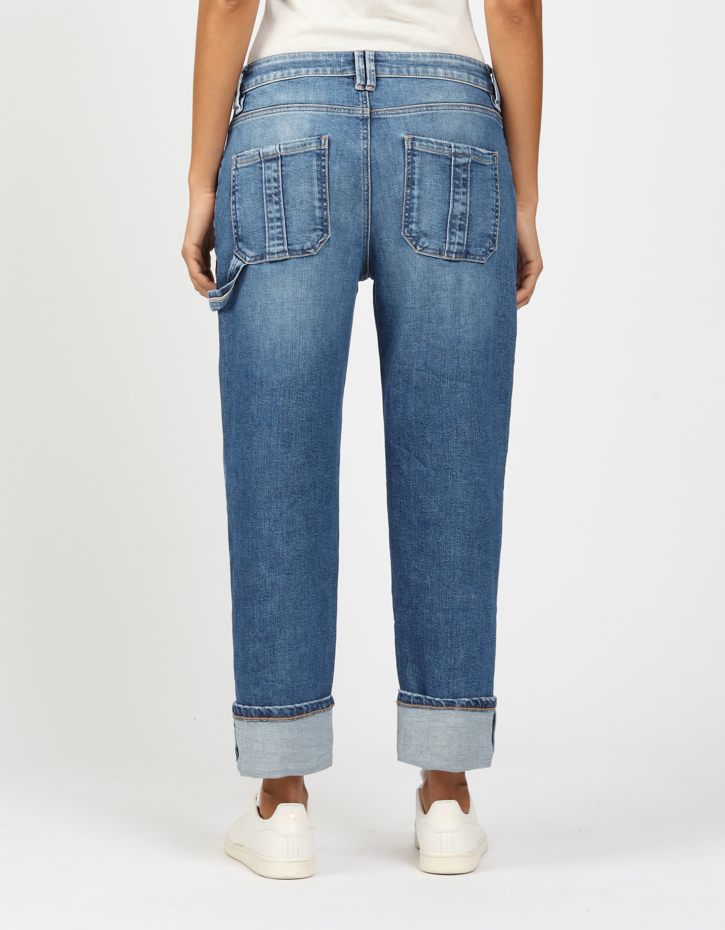 GANG Straight-Jeans »94THELMA WORKER«, mit aufgesetzten Taschen und typischen Workerdetails