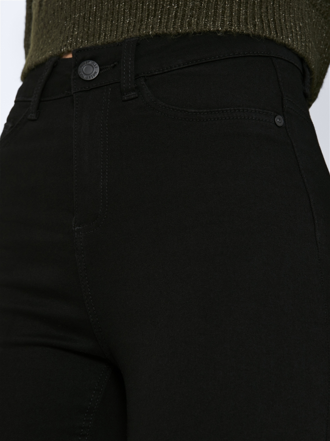 Noisy may Skinny-fit-Jeans »NMCALLIE HW SKINNY BLACK JEANS NOOS«