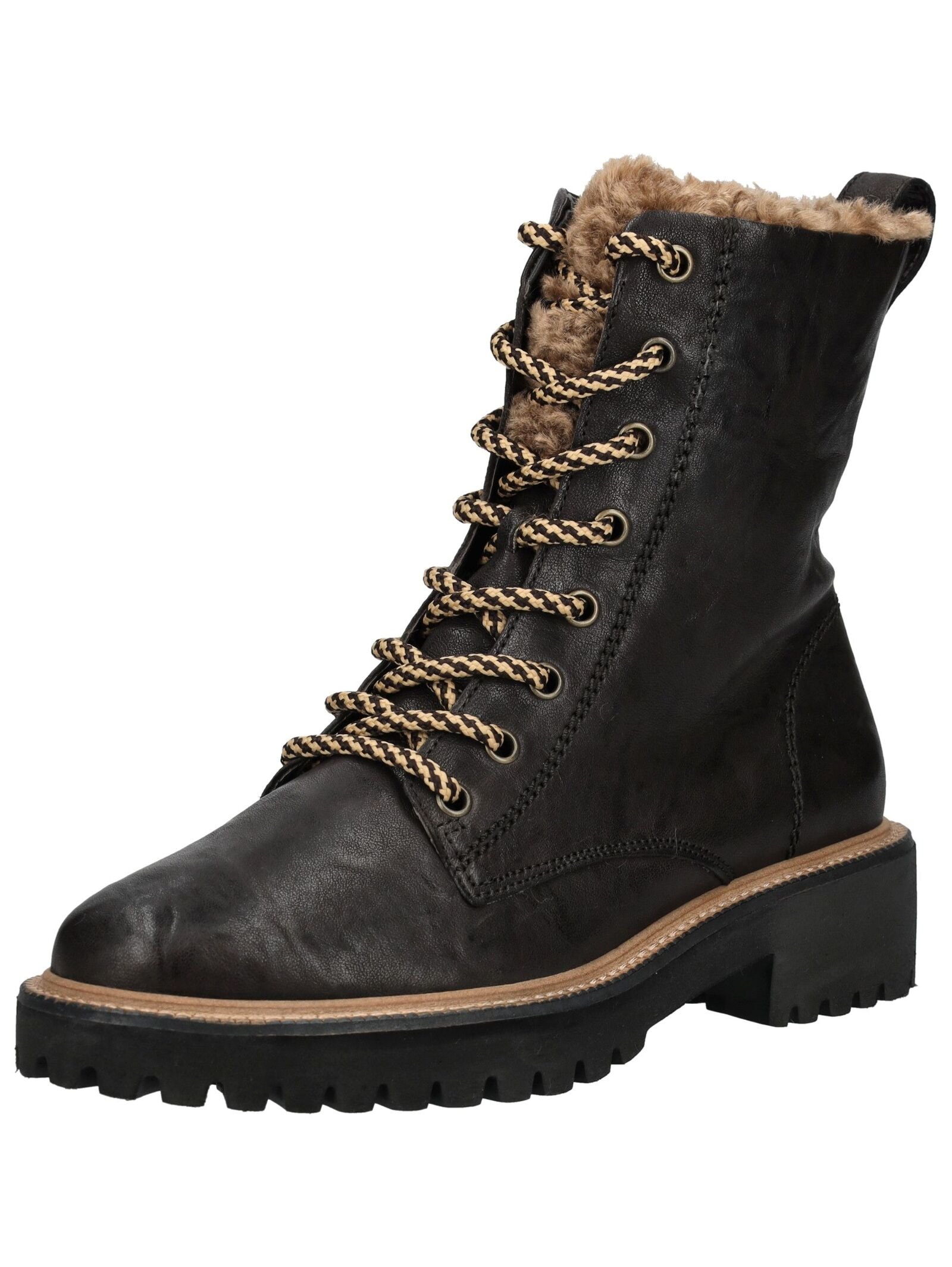 Paul Green Schnürstiefelette "Paul Green Stiefelette Glattleder" günstig online kaufen